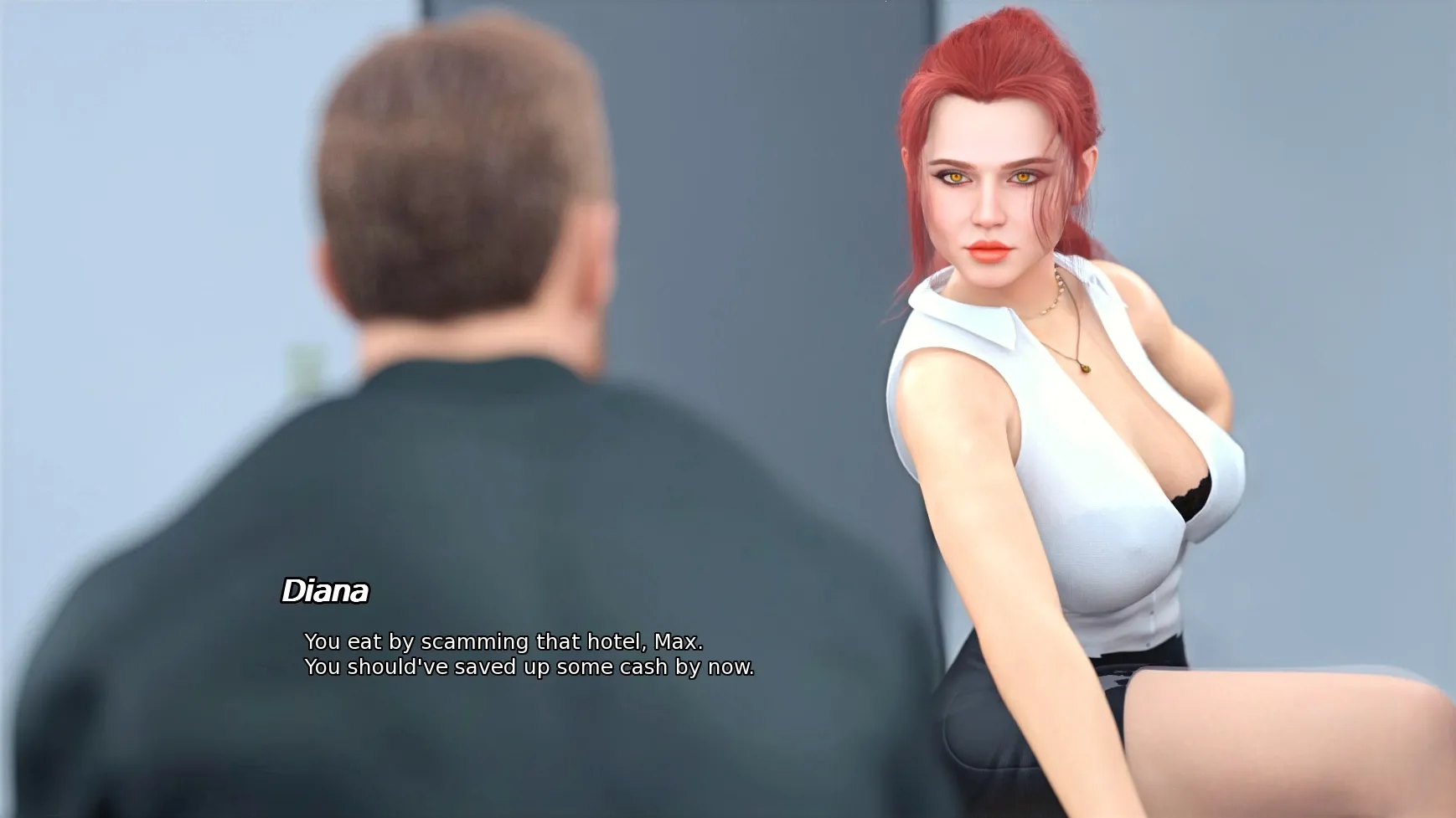 Pussy Pass Denied: First Case gameplay screenshot 6 (Ren'Py adult game) by Desire Forger – free download