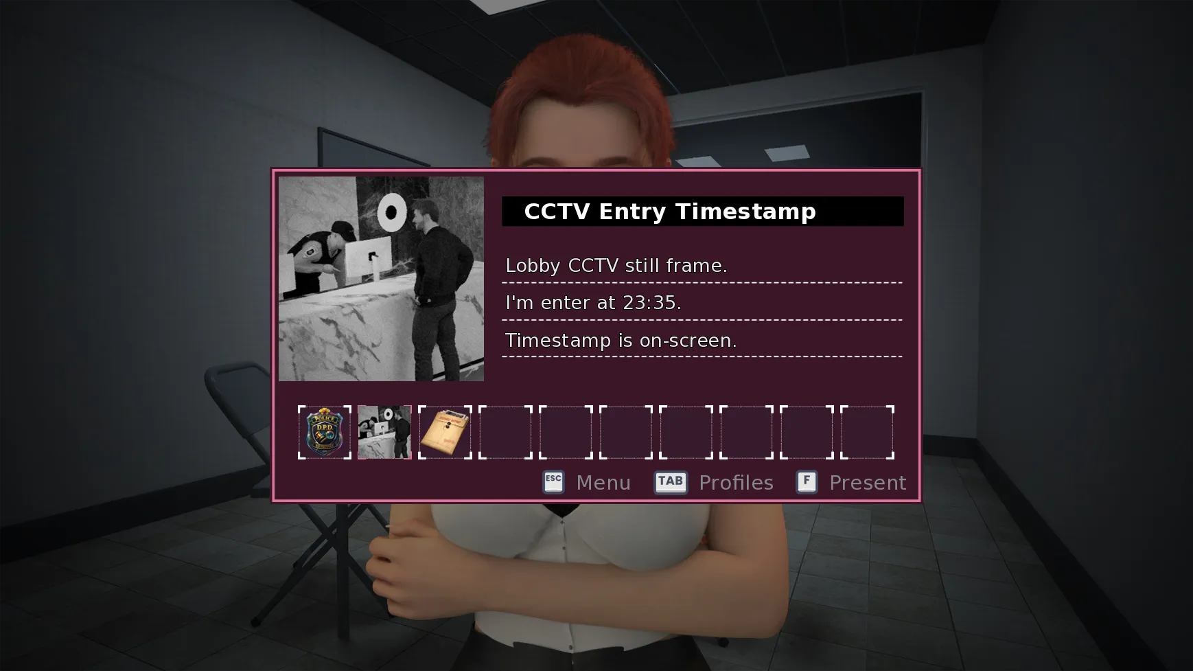 Pussy Pass Denied: First Case gameplay screenshot 13 (Ren'Py adult game) by Desire Forger – free download