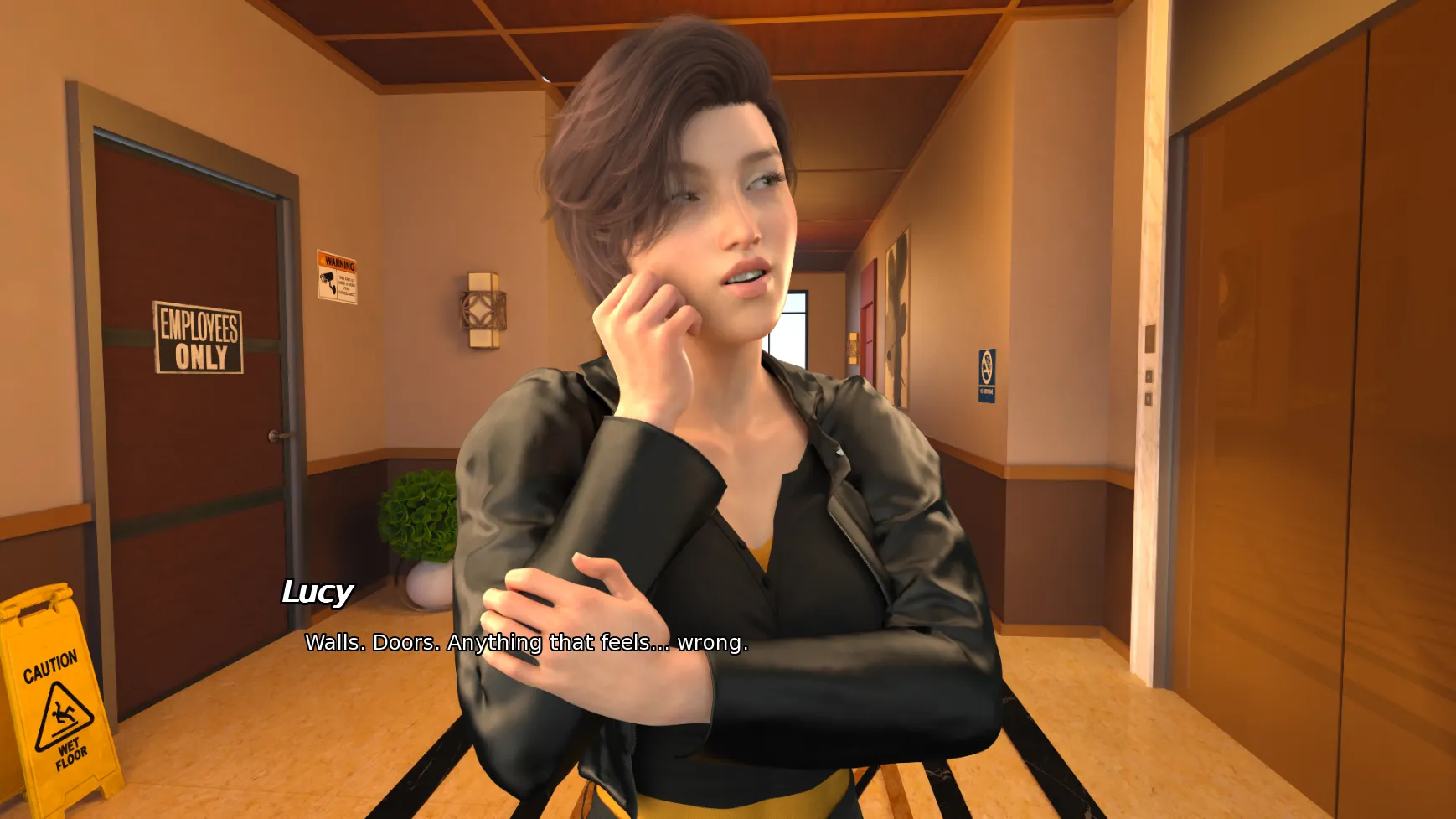 Pussy Pass Denied: First Case gameplay screenshot 15 (Ren'Py adult game) by Desire Forger – free download