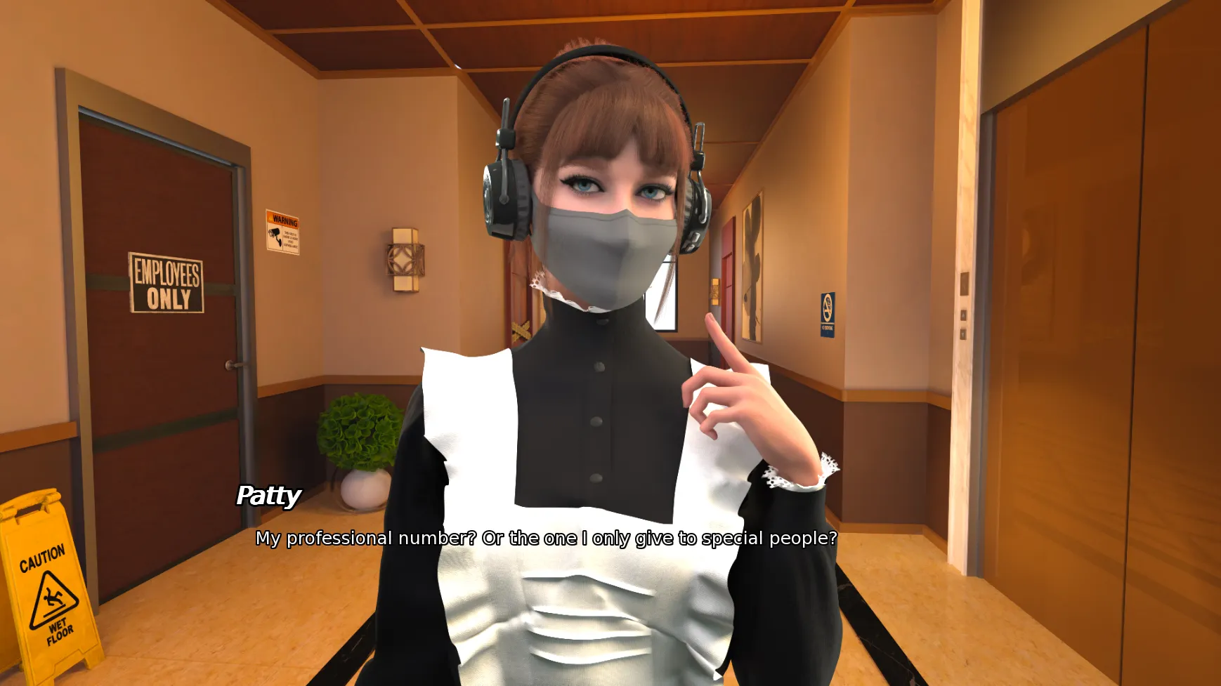 Pussy Pass Denied: First Case gameplay screenshot 16 (Ren'Py adult game) by Desire Forger – free download