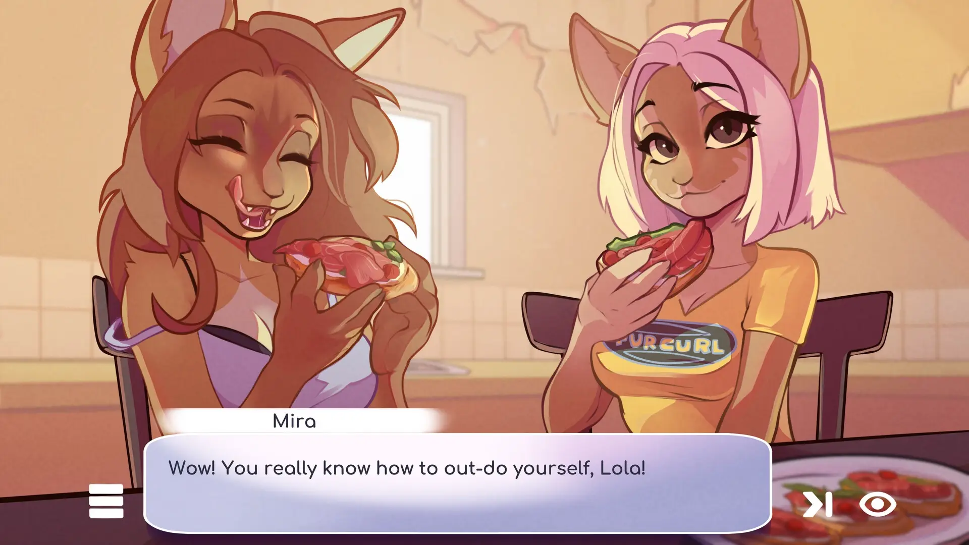 Project: Home! gameplay screenshot 1 (Ren'Py adult game) by Niktarin – free download
