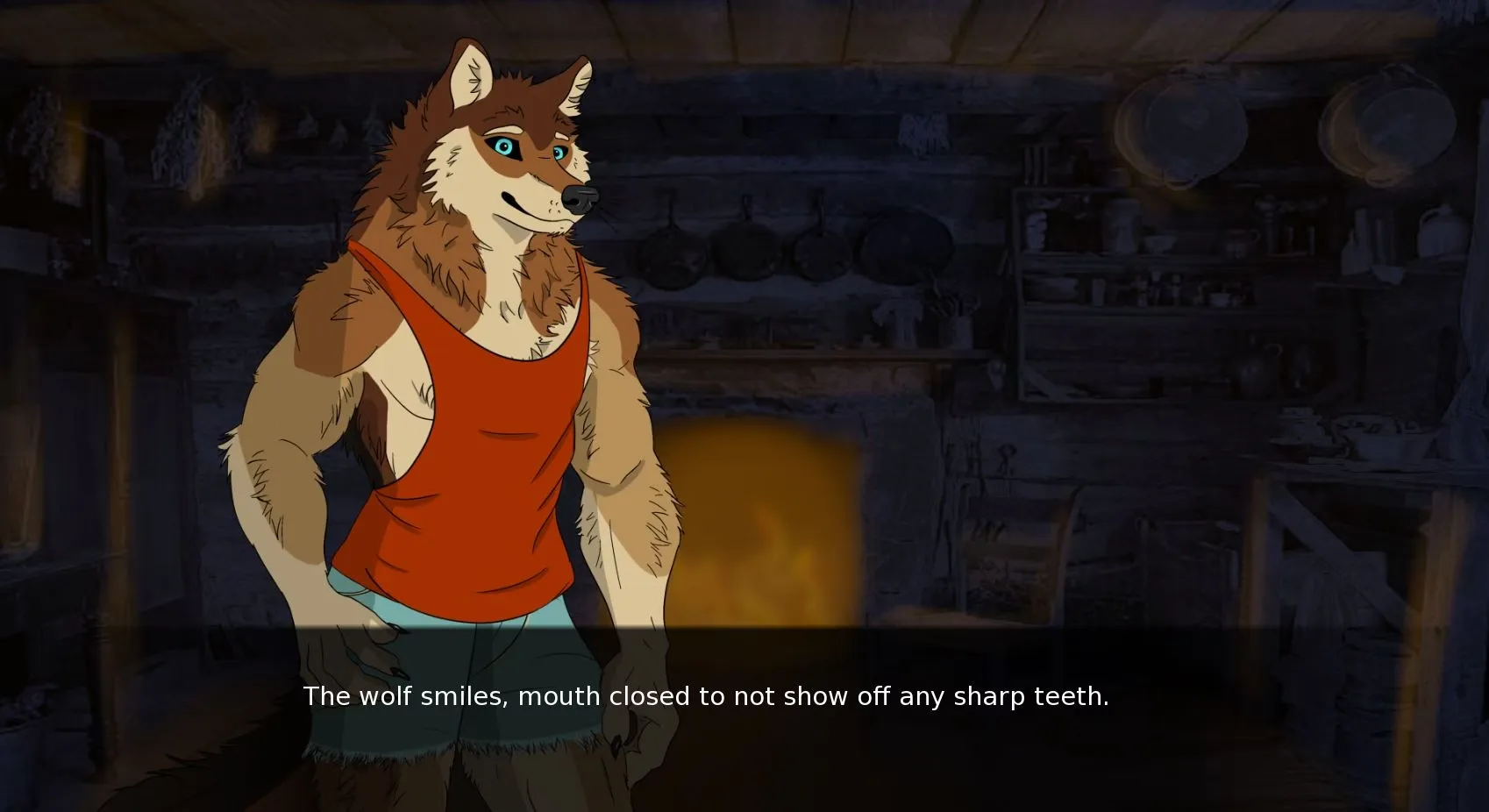 Silent Snowfall gameplay screenshot 6 (Ren'Py adult game) by Therealwolfy – free download