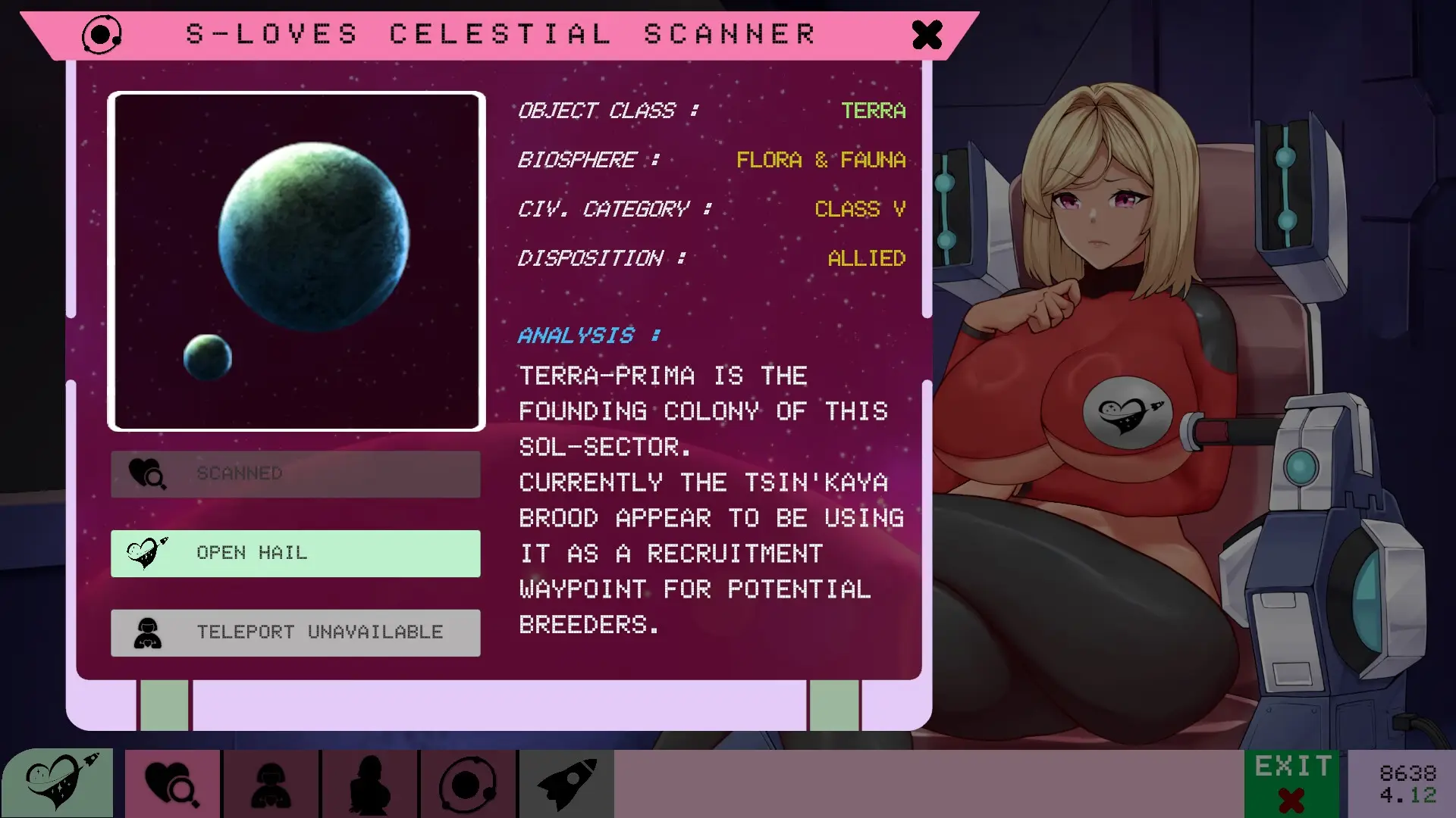 Light-Space Love: New Horizons gameplay screenshot 9 (Unity adult game) by Halftilt – free download