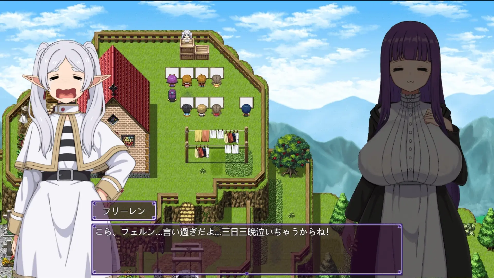FALLENMAGE gameplay screenshot 5 (RPGM adult game) by Other side of the sky – free download
