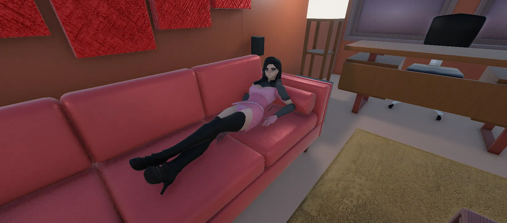 Tension release cover Prototype – Unity adult game by CandiceDic free download