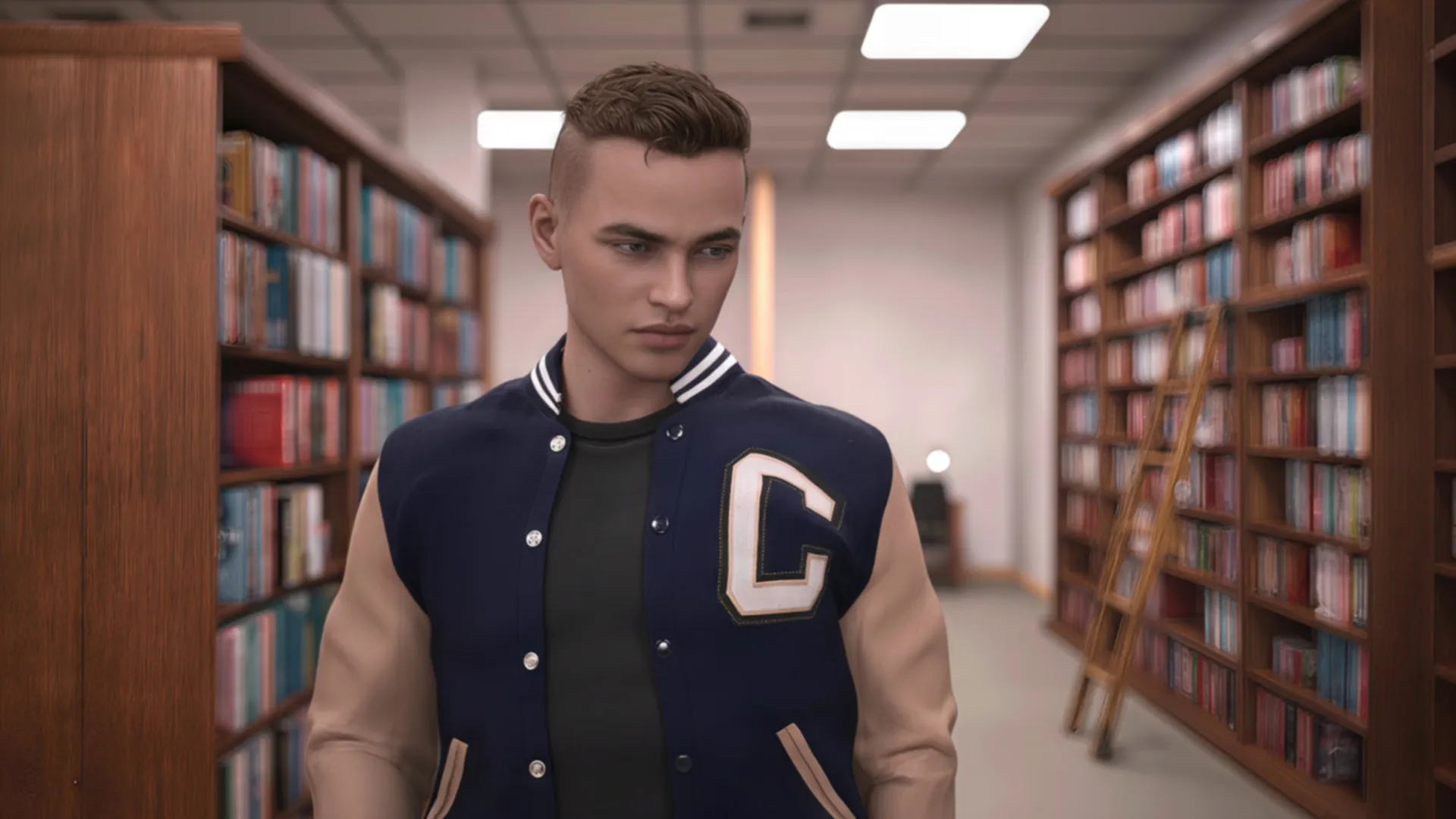 Freshman gameplay screenshot 1 (Ren'Py adult game) by Sweet gamers group – free download