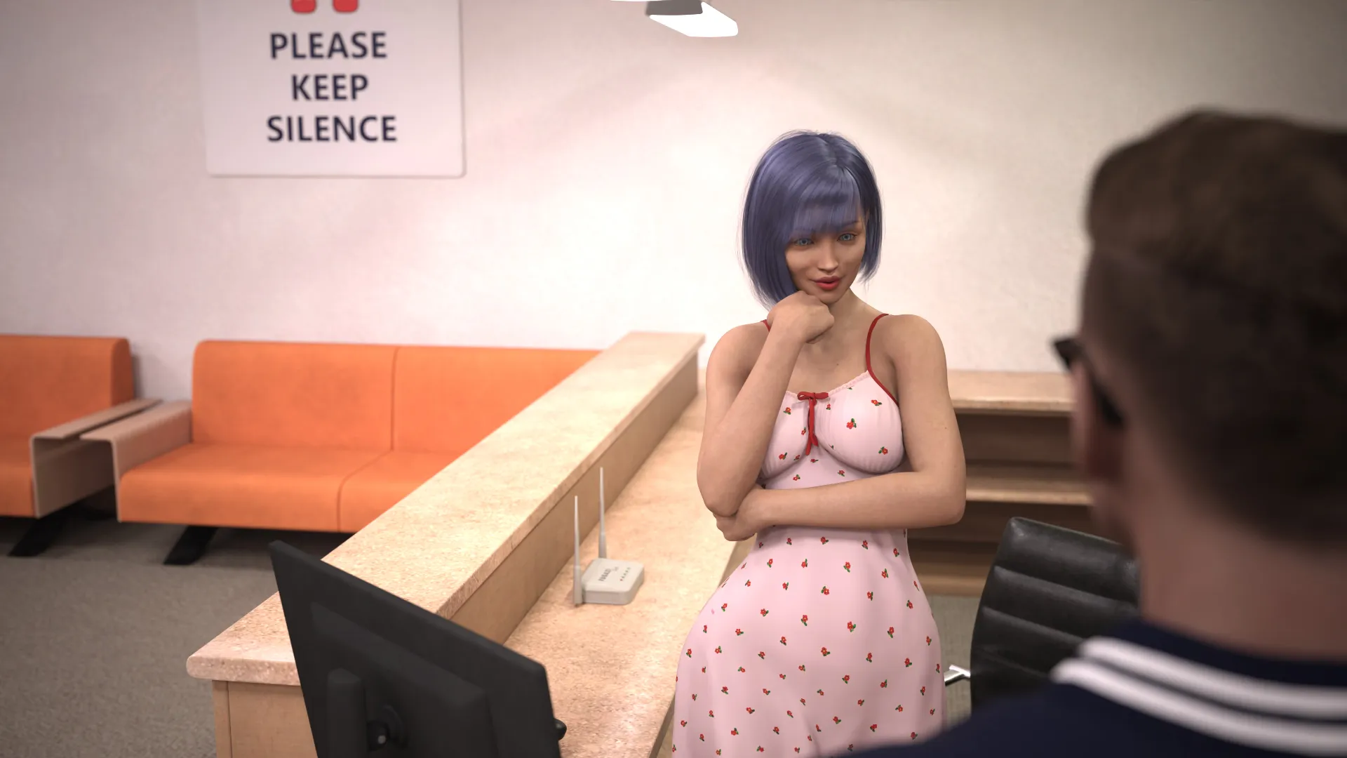 Freshman gameplay screenshot 3 (Ren'Py adult game) by Sweet gamers group – free download