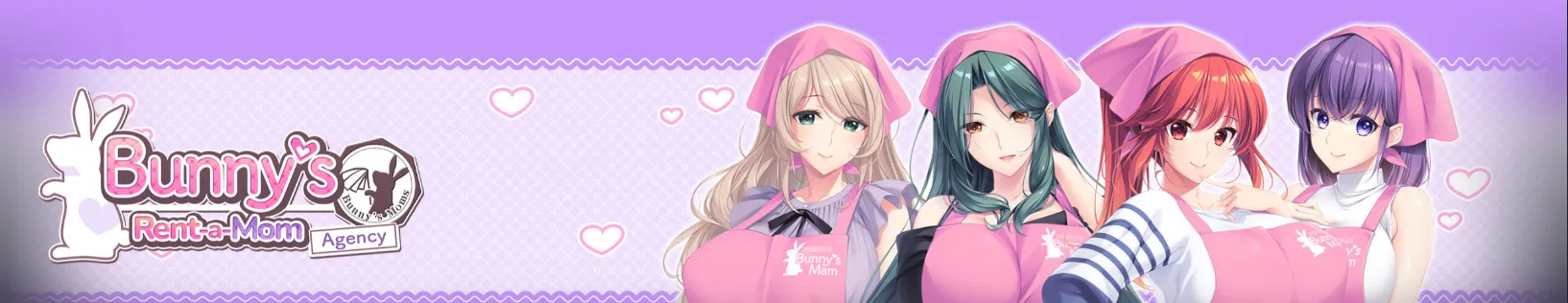 Bunny’s Rent-a-Mom Agency cover 2026-03-03 – Unity adult game by Atelier KAGUYA free download