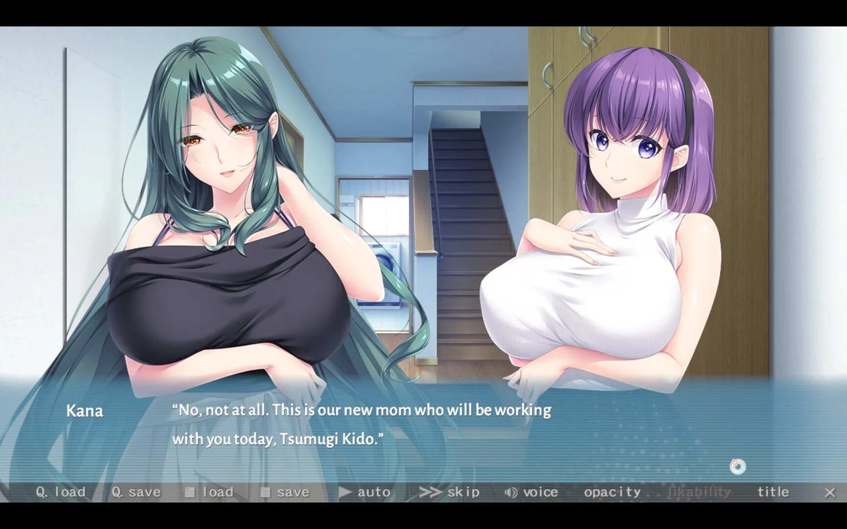 Bunny’s Rent-a-Mom Agency gameplay screenshot 1 (Unity adult game) by Atelier KAGUYA – free download