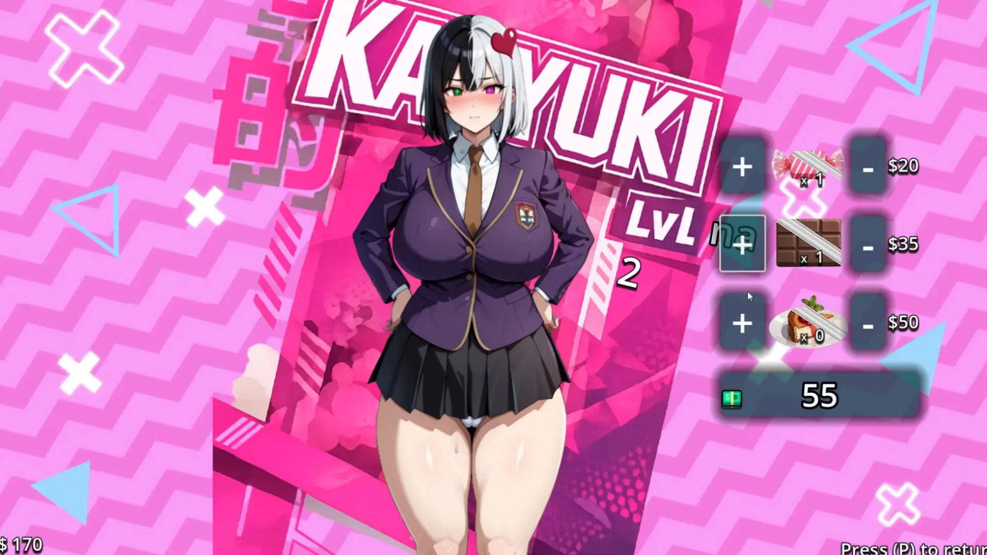 Yandere Karyuki Nympho gameplay screenshot 10 (Godot adult game) by Raigen – free download