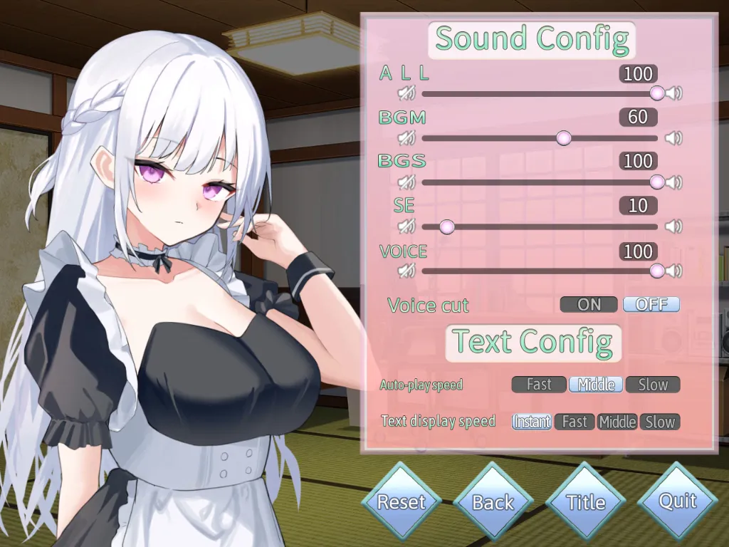Master, from now on I shall take my Revenge gameplay screenshot 6 (RPGM adult game) by Studio Neko Kick – free download