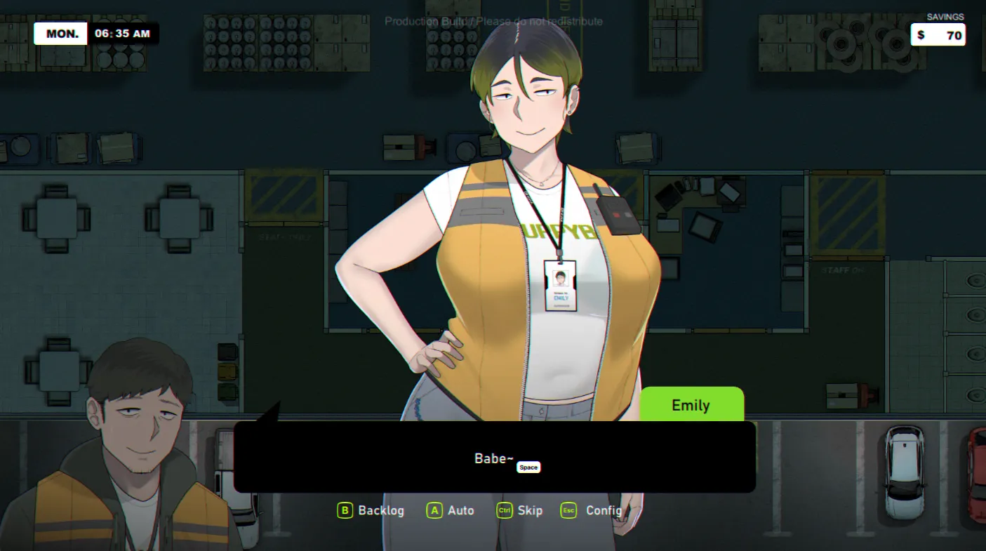 Boxman gameplay screenshot 3 (Ren'Py adult game) by NTRMAN – free download