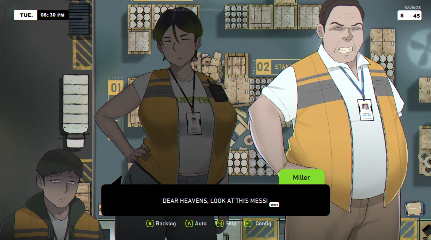 Boxman gameplay screenshot 5 (Ren'Py adult game) by NTRMAN – free download