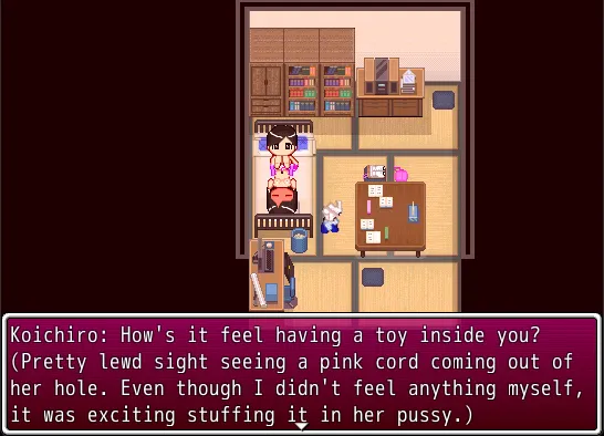 Sayoko -The Summer we Wished Upon the Stars- gameplay screenshot 3 (RPGM adult game) by FAGS – free download