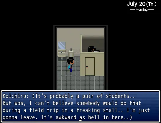 Sayoko -The Summer we Wished Upon the Stars- gameplay screenshot 2 (RPGM adult game) by FAGS – free download