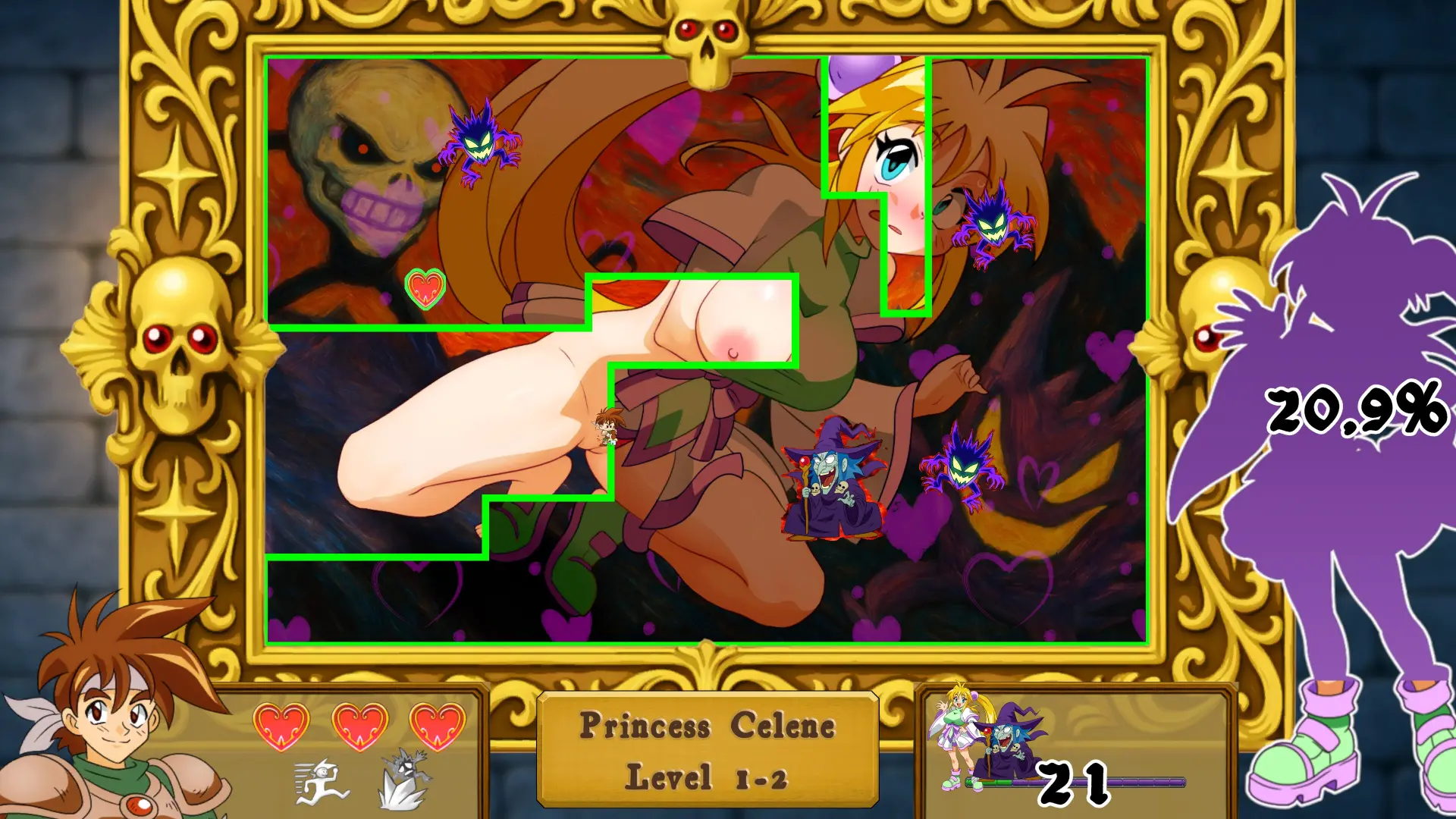 Spellbound Beauties gameplay screenshot 6 (Unity adult game) by Lunar Kiss Games – free download