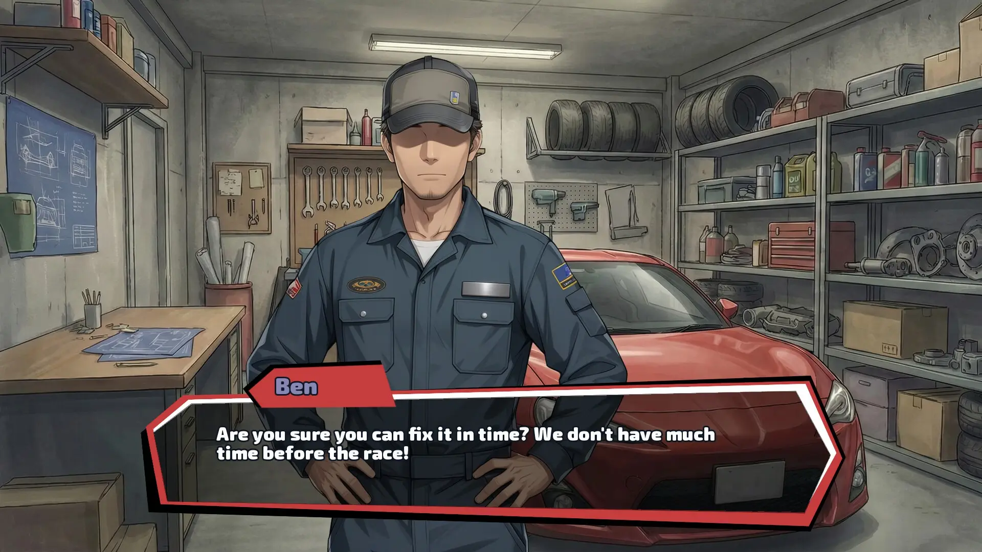 Tomboy Race for Love gameplay screenshot 2 (Ren'Py adult game) by Zylyx – free download