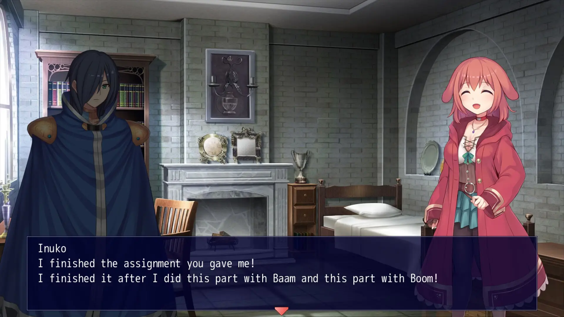 Little Witch Inuko gameplay screenshot 1 (Wolf RPG adult game) by Flamme Soft – free download