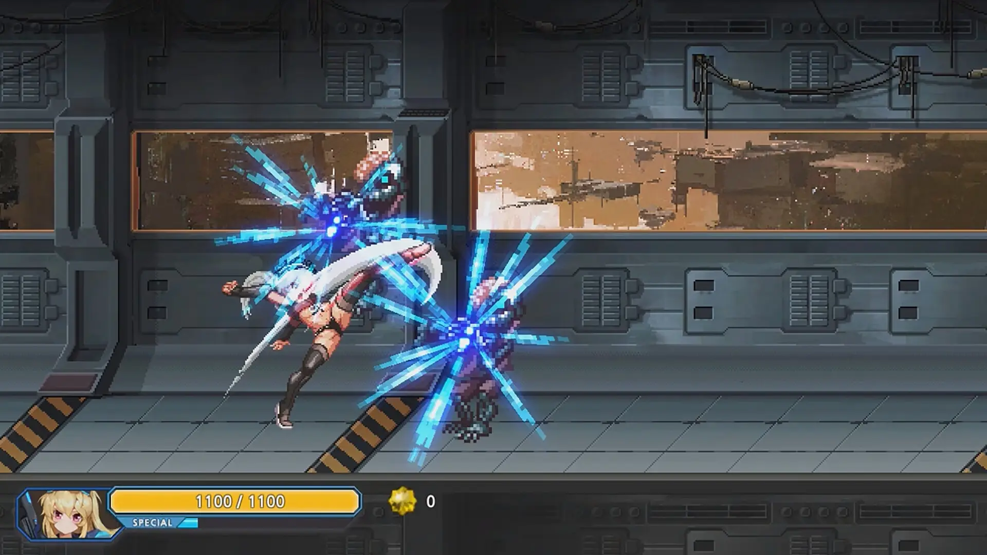 Luna Fighter gameplay screenshot 1 (Unity adult game) by ERO PIXEL – free download