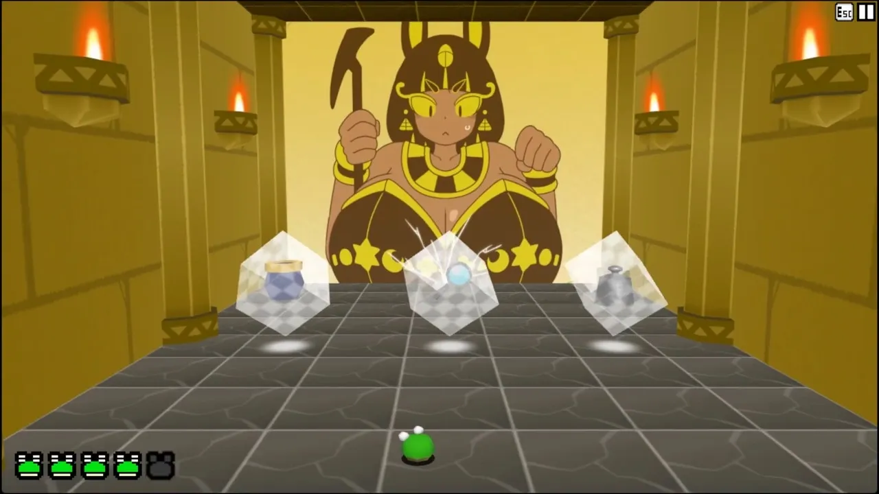 FROG vs Mural Girl 3 The Crossroad gameplay screenshot 3 (Others adult game) by SOULCHAN – free download