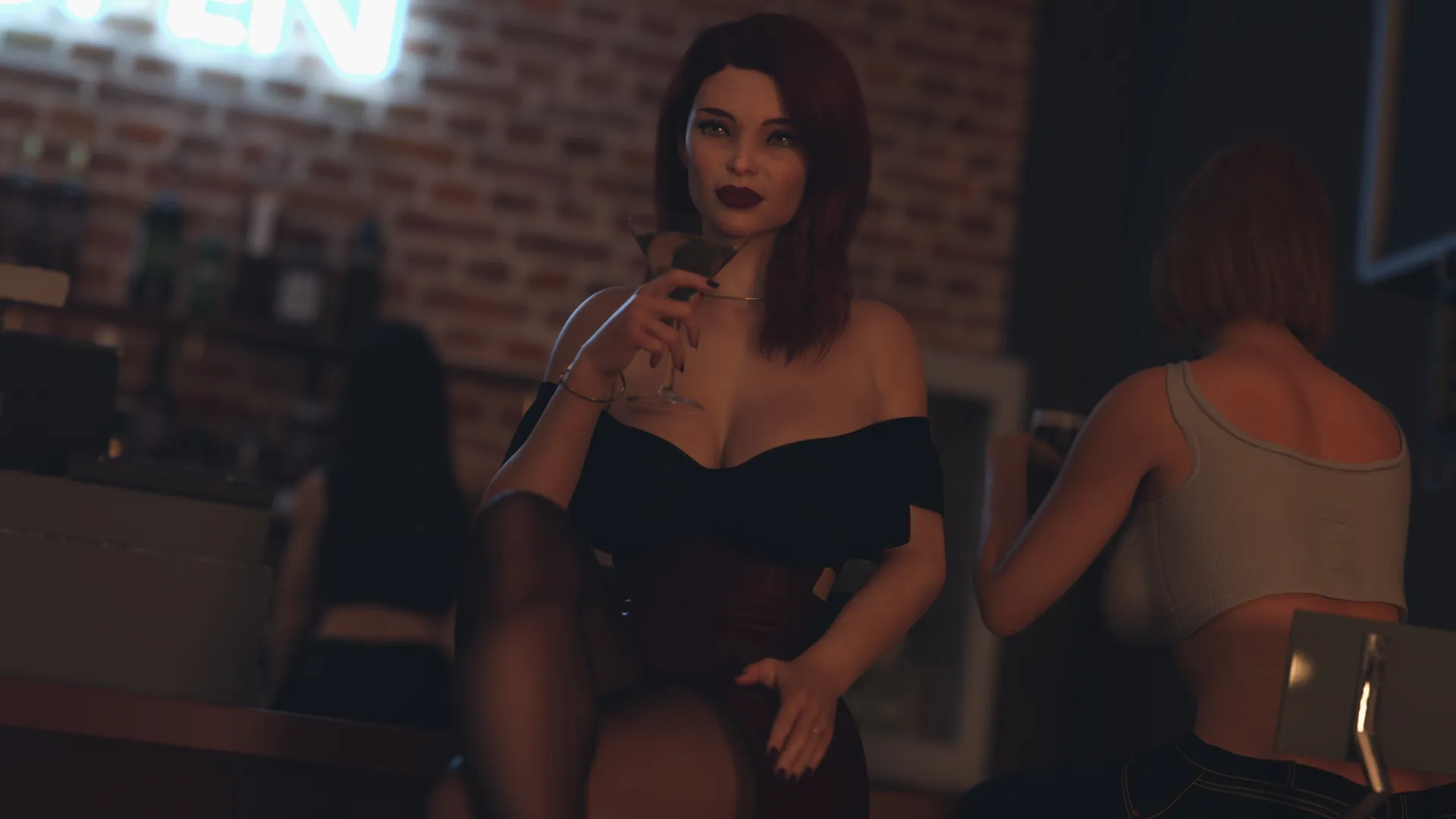 Greyvale Rivalry gameplay screenshot 2 (Ren'Py adult game) by The Greys – free download