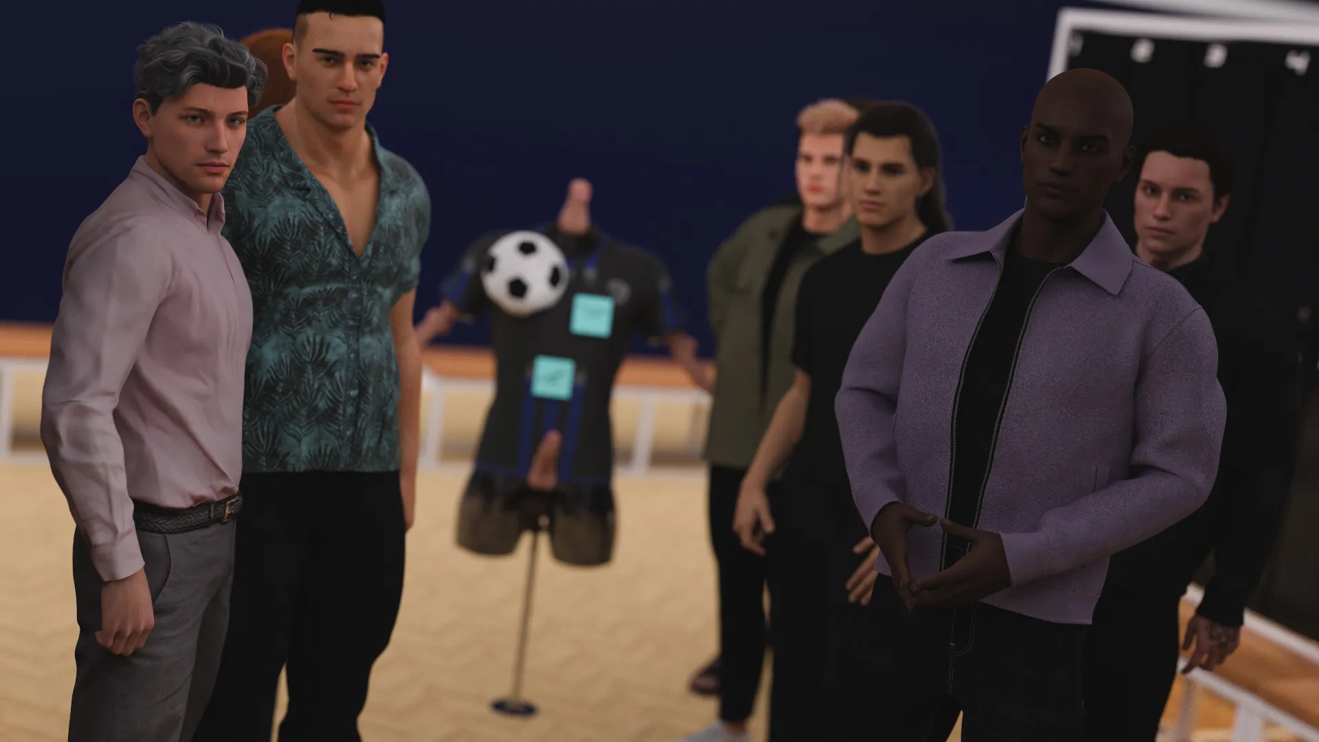 Greyvale Rivalry gameplay screenshot 20 (Ren'Py adult game) by The Greys – free download