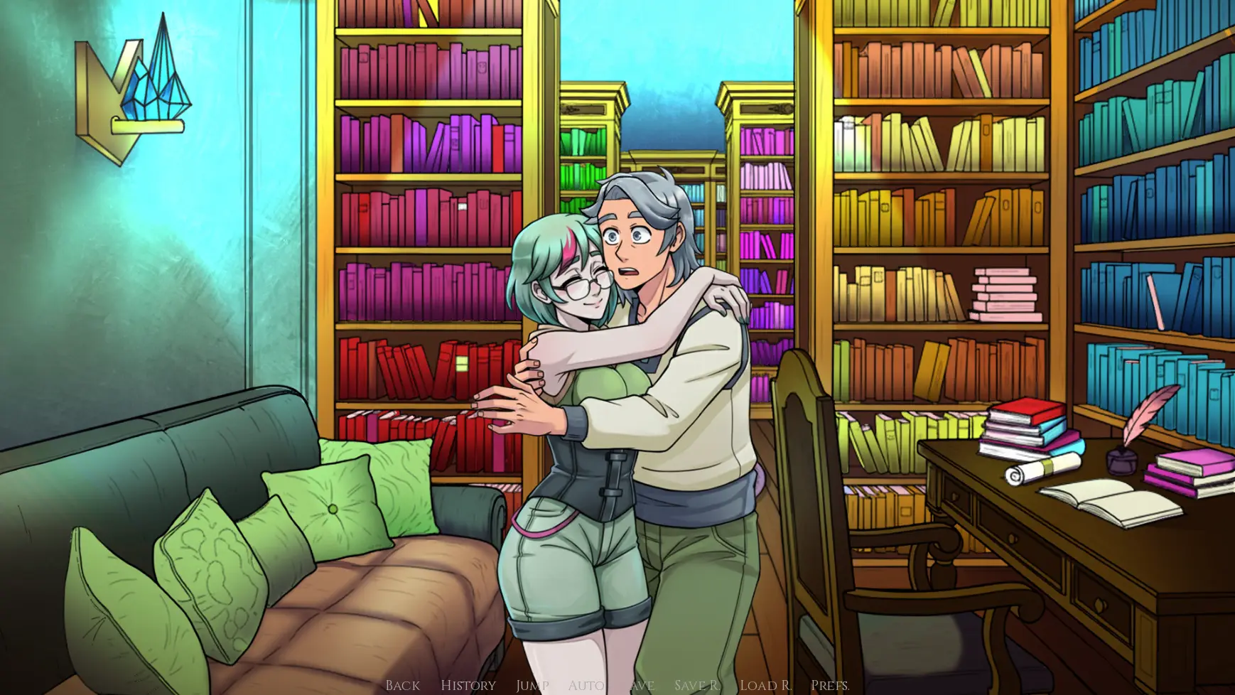 Conquering Queens gameplay screenshot 4 (Ren'Py adult game) by A-Moral Games – free download