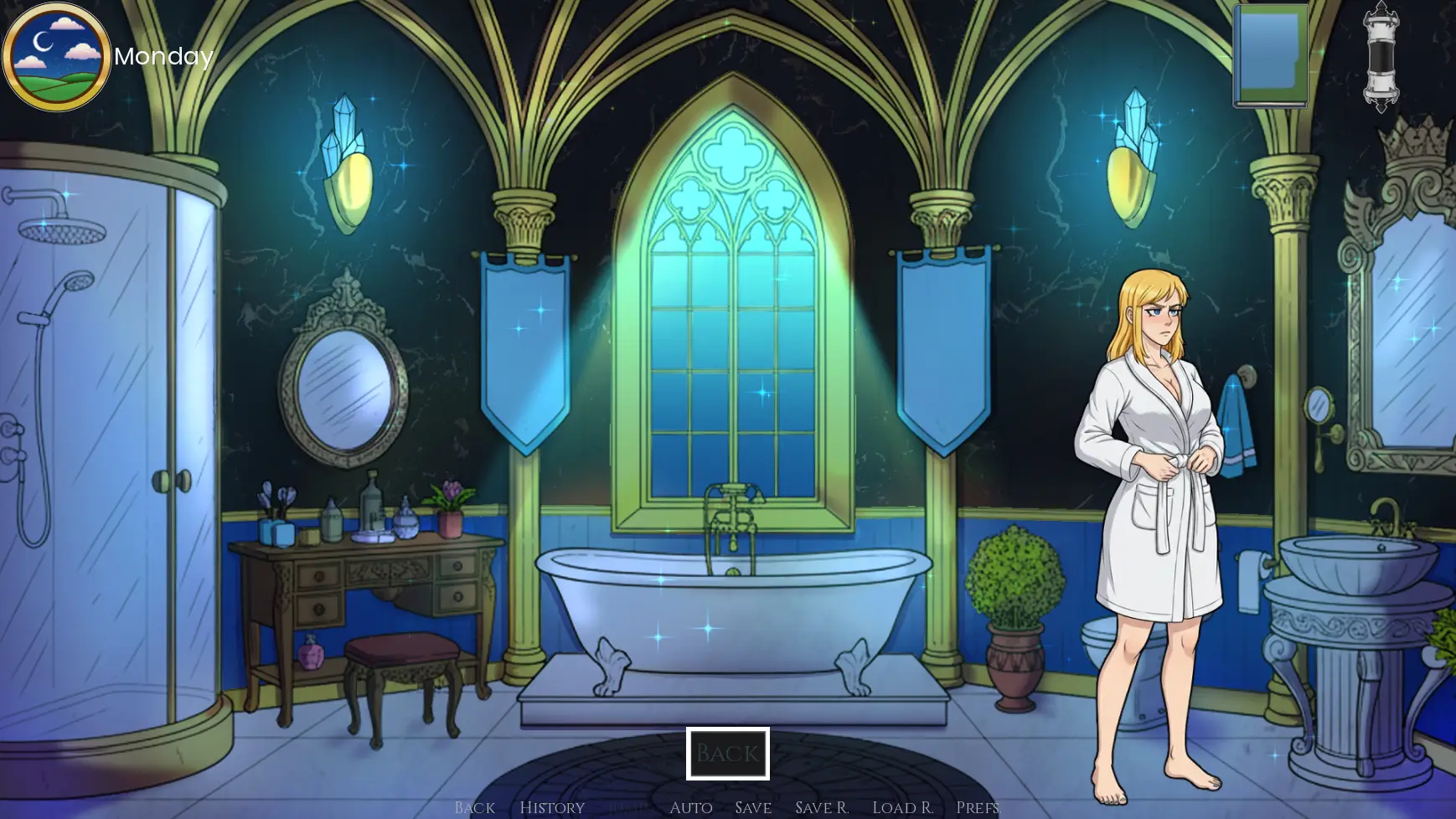 Conquering Queens gameplay screenshot 5 (Ren'Py adult game) by A-Moral Games – free download