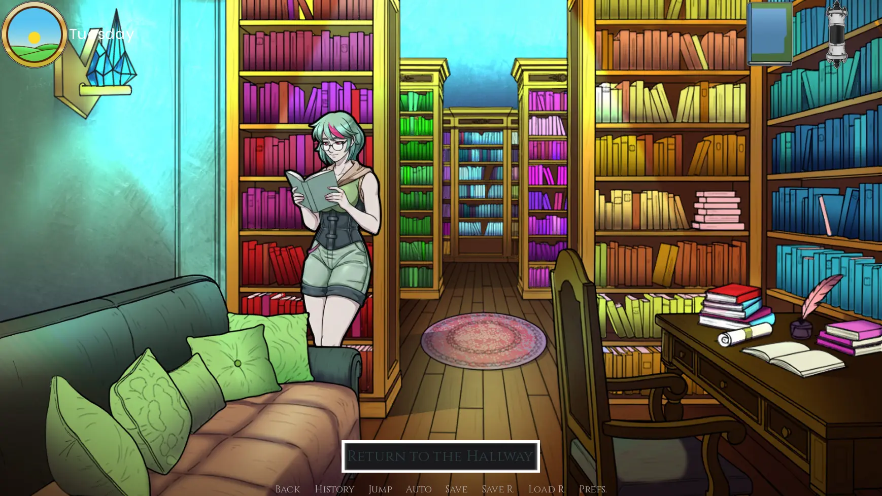 Conquering Queens gameplay screenshot 9 (Ren'Py adult game) by A-Moral Games – free download