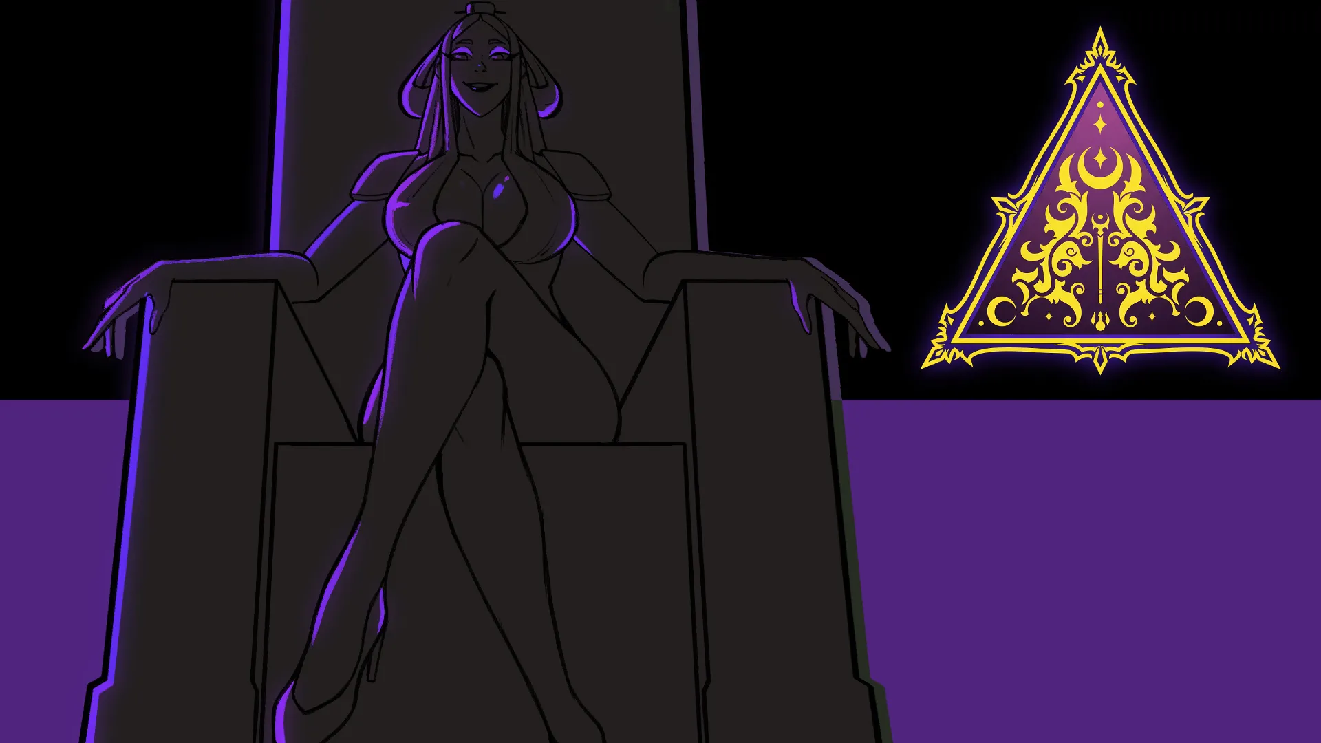 Conquering Queens gameplay screenshot 13 (Ren'Py adult game) by A-Moral Games – free download