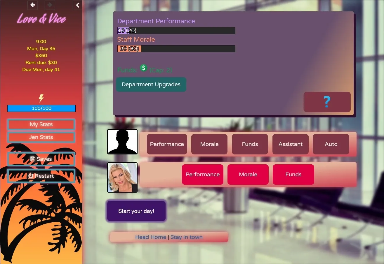 Love & Vice gameplay screenshot 3 (HTML adult game) by MakinWaves – free download