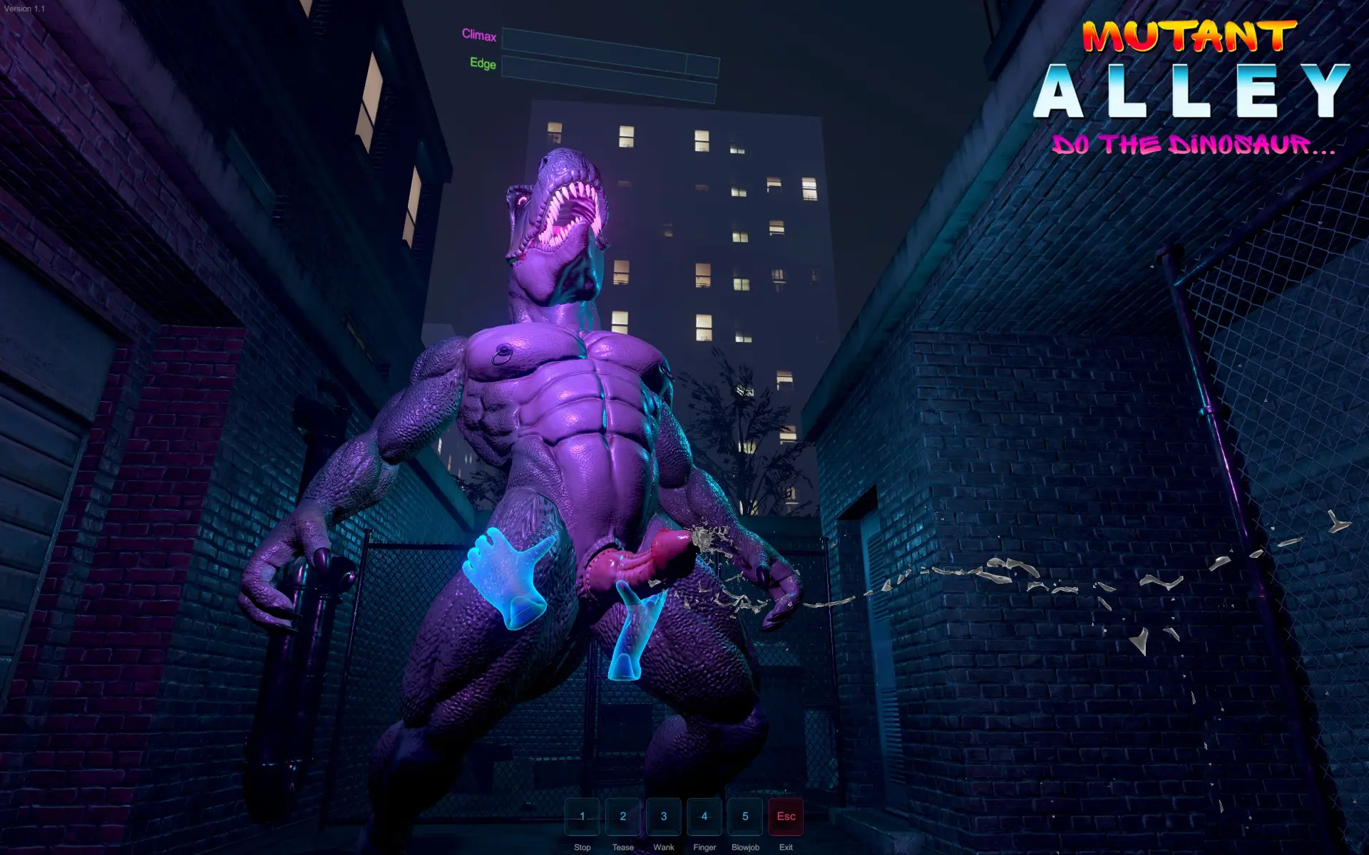 Mutant Alley gameplay screenshot 7 (Unity adult game) by Tyranno – free download