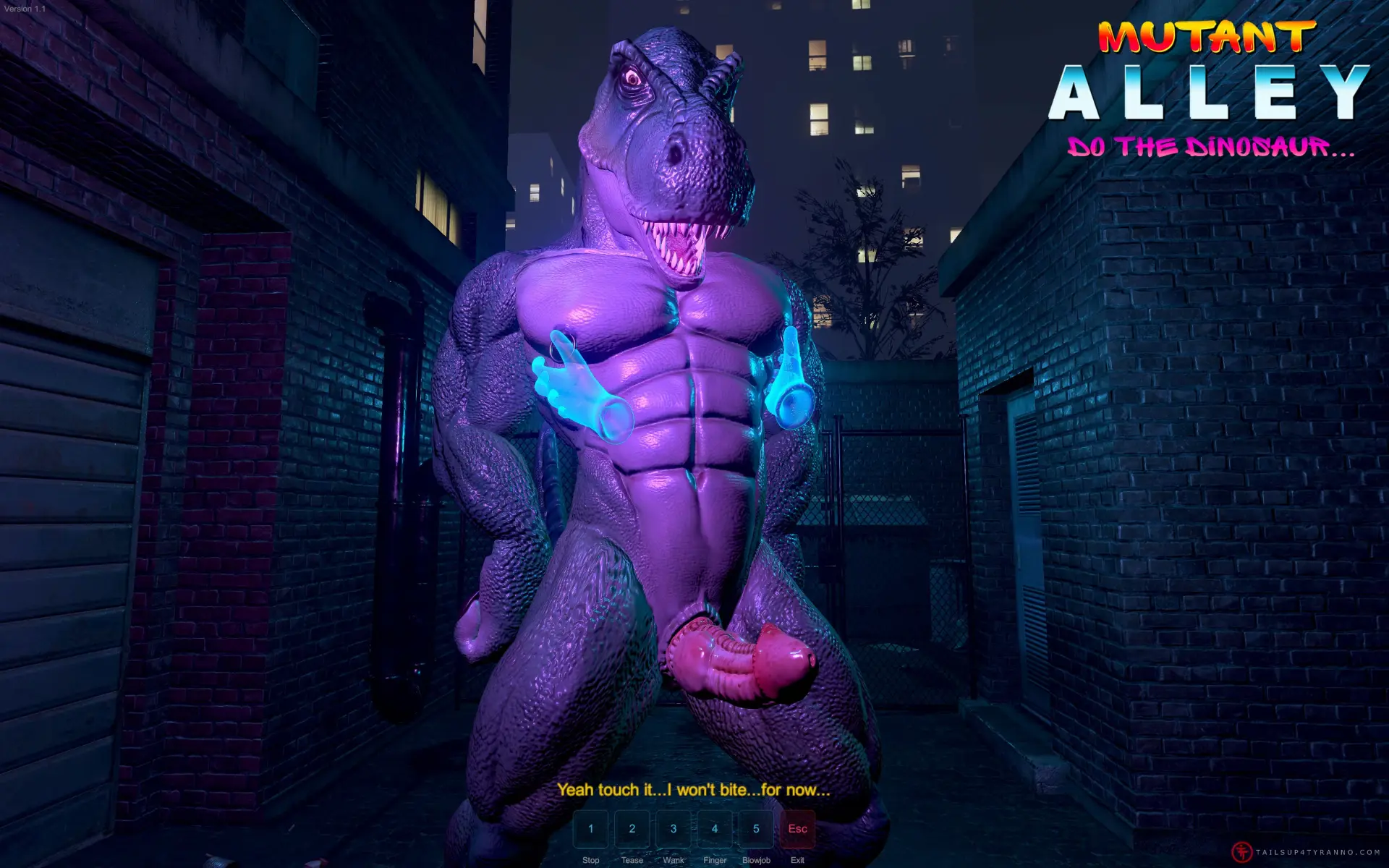 Mutant Alley gameplay screenshot 11 (Unity adult game) by Tyranno – free download