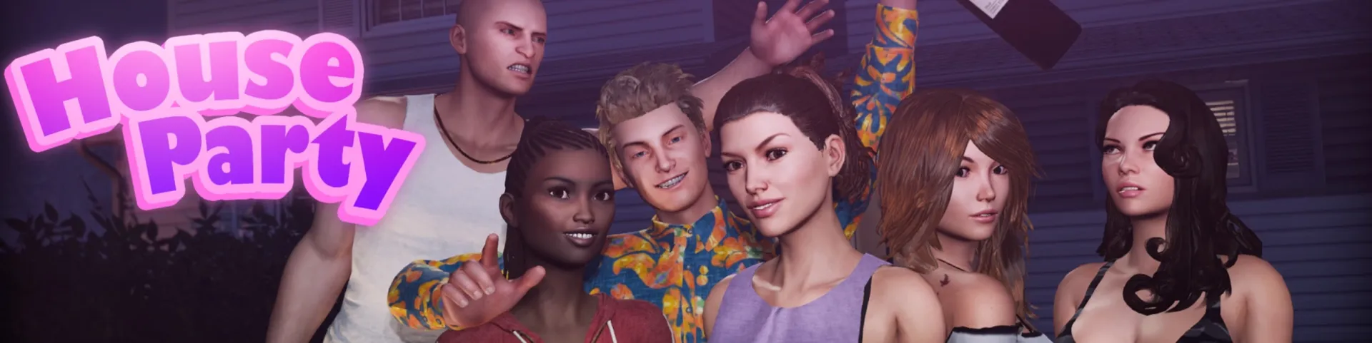 House Party cover 1.5.2.14040 + All DLCs + Explicit Content + Supporter Pack – Unity adult game by Eek! Games free download