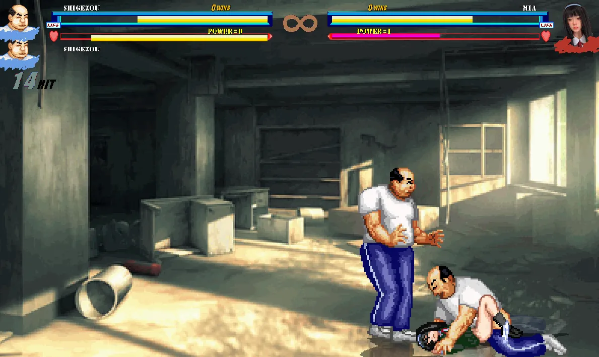 WOLF: Naughty Update Type Fighting Game gameplay screenshot 2 (Others adult game) by WOLF – free download