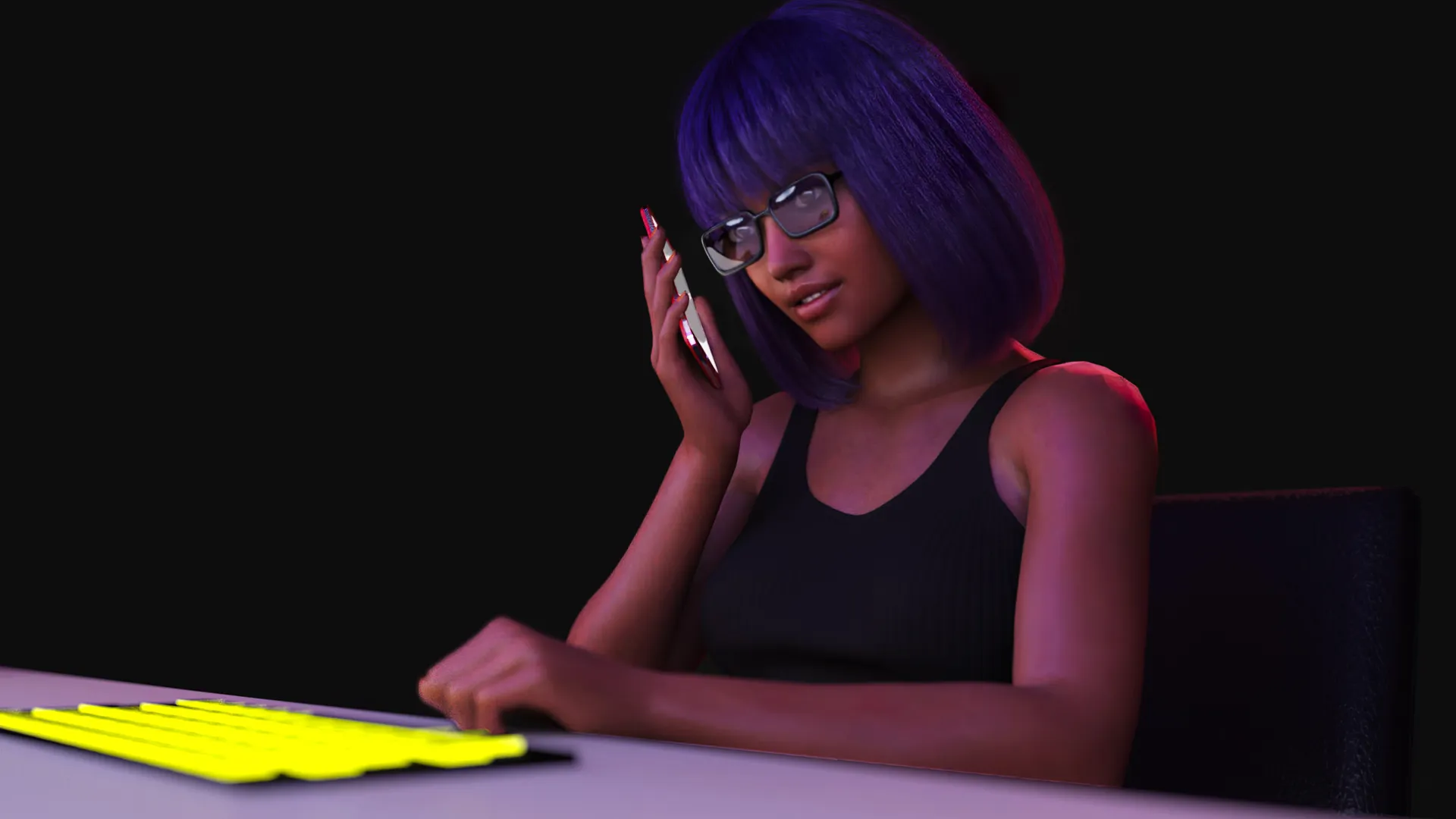 The Lost Love gameplay screenshot 3 (Ren'Py adult game) by SpeedPostX – free download