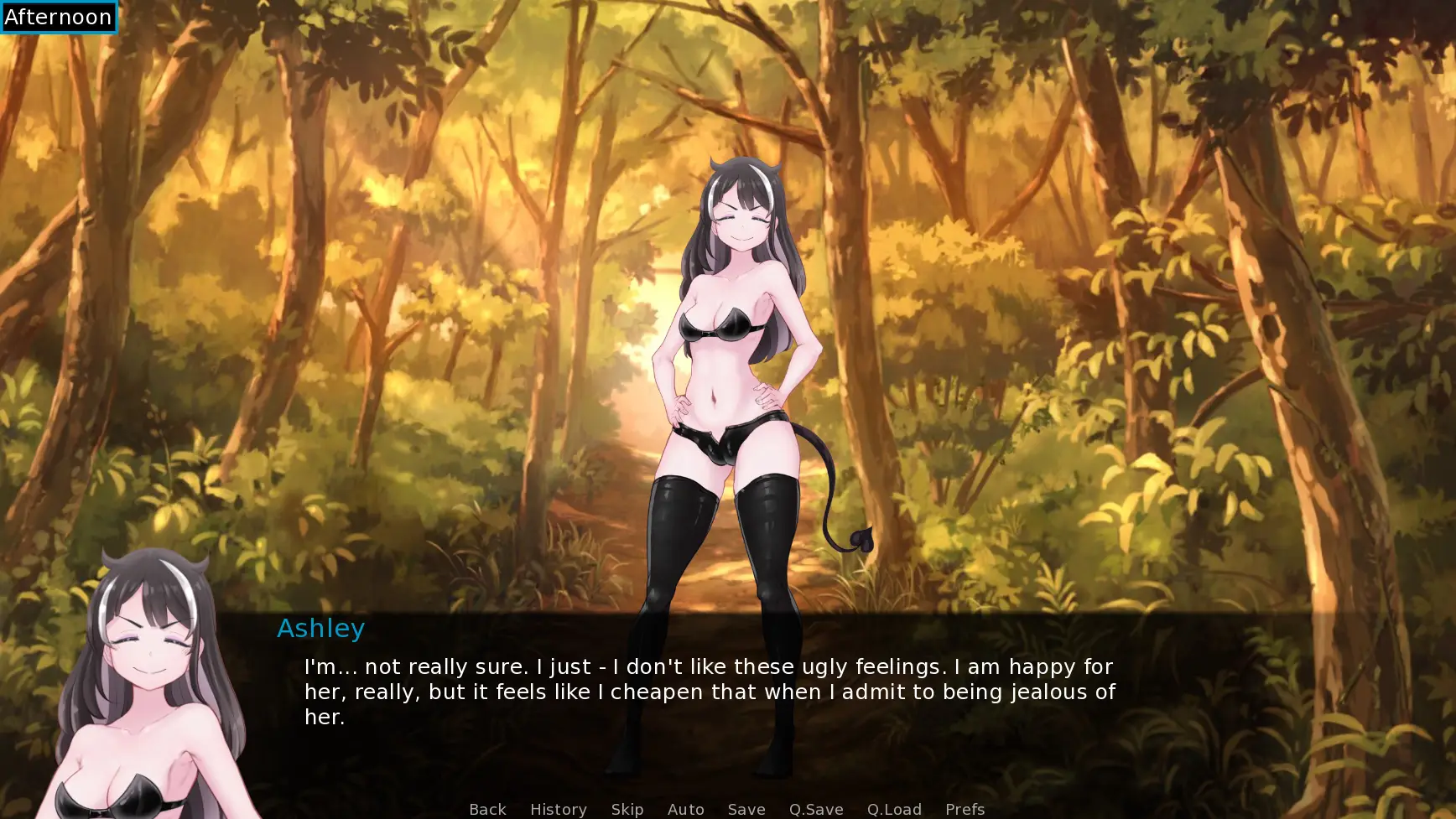 Divine Dawn gameplay screenshot 7 (Ren'Py adult game) by Cryswar – free download