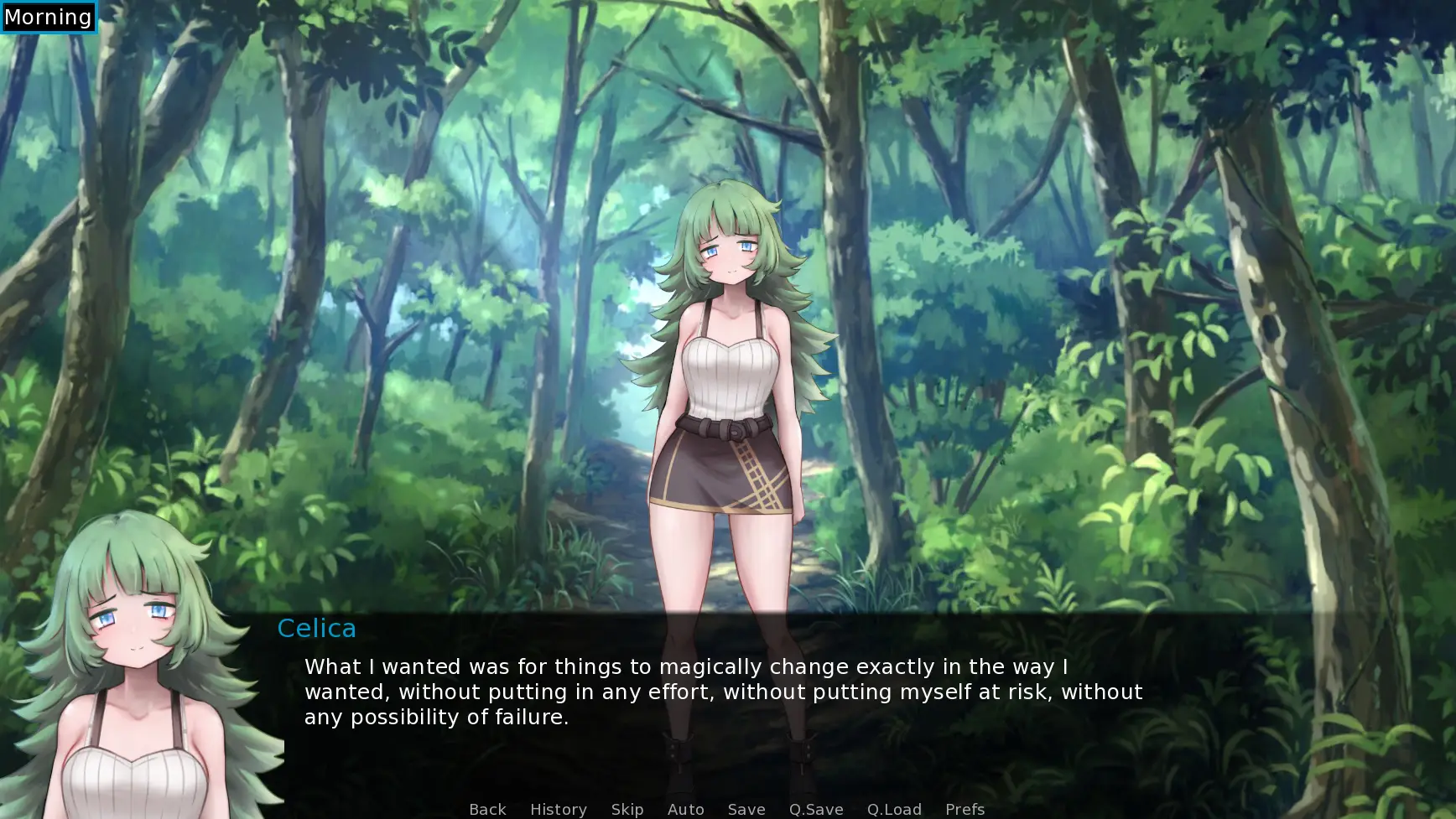 Divine Dawn gameplay screenshot 4 (Ren'Py adult game) by Cryswar – free download