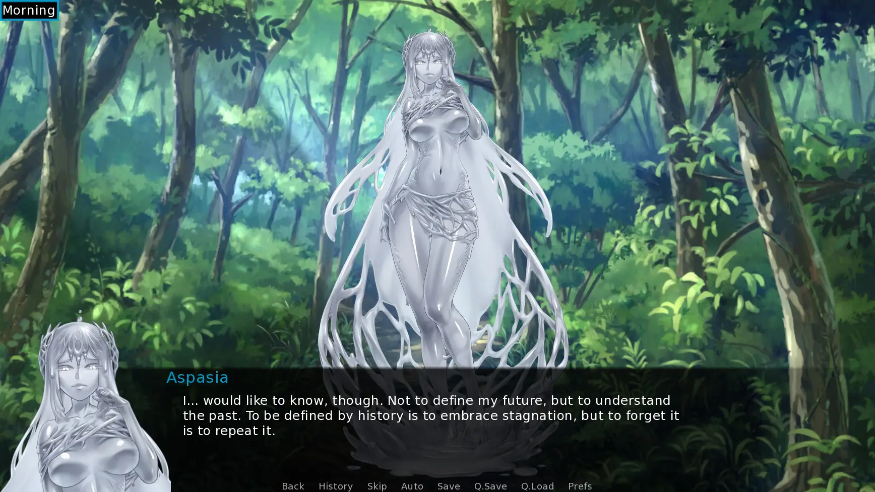 Divine Dawn gameplay screenshot 3 (Ren'Py adult game) by Cryswar – free download
