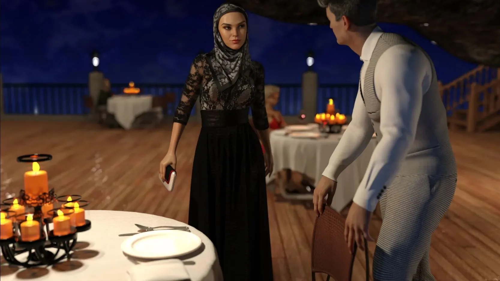 Life in Middle East gameplay screenshot 7 (Ren'Py adult game) by LustfulFantasy – free download