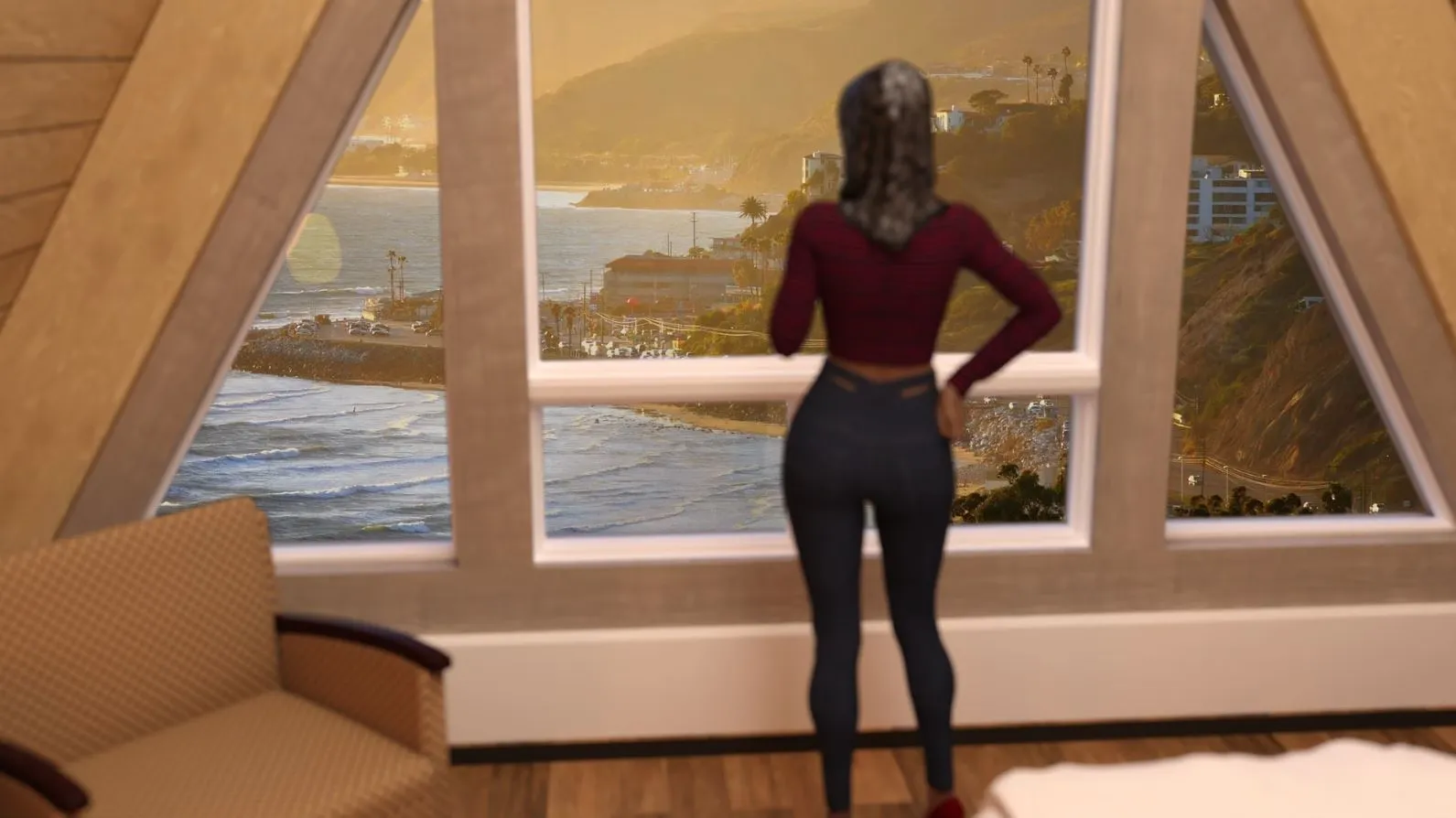 Life in Middle East gameplay screenshot 2 (Ren'Py adult game) by LustfulFantasy – free download