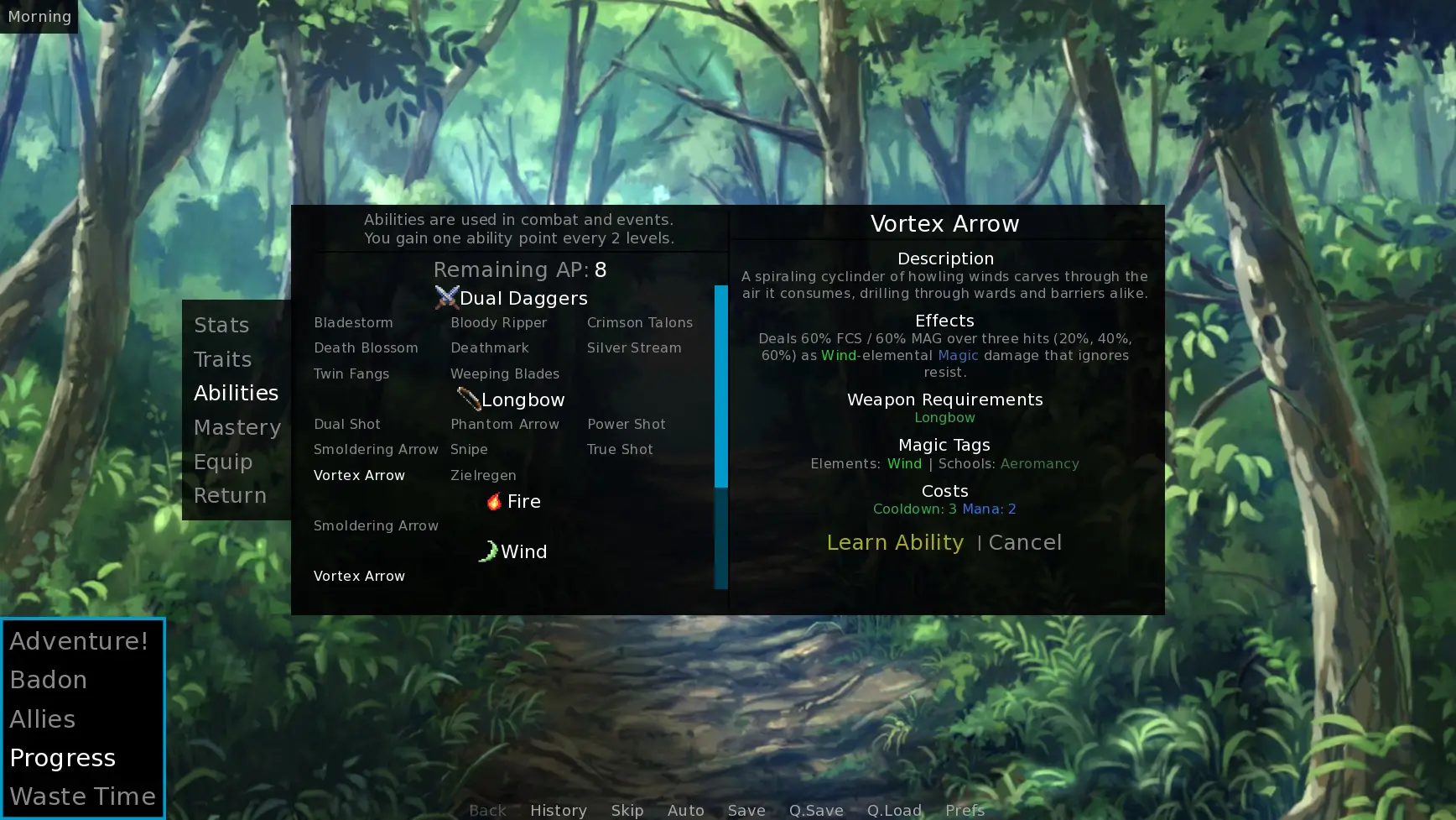 Divine Dawn gameplay screenshot 5 (Ren'Py adult game) by Cryswar – free download
