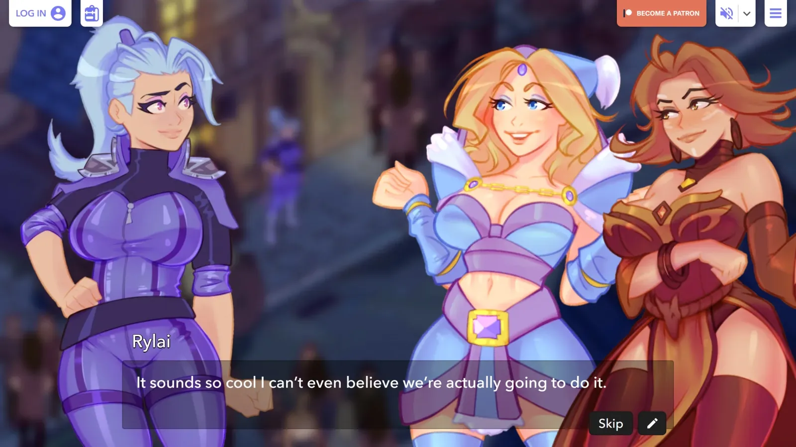 Luna in the Tavern gameplay screenshot 5 (Others adult game) by TitDang – free download