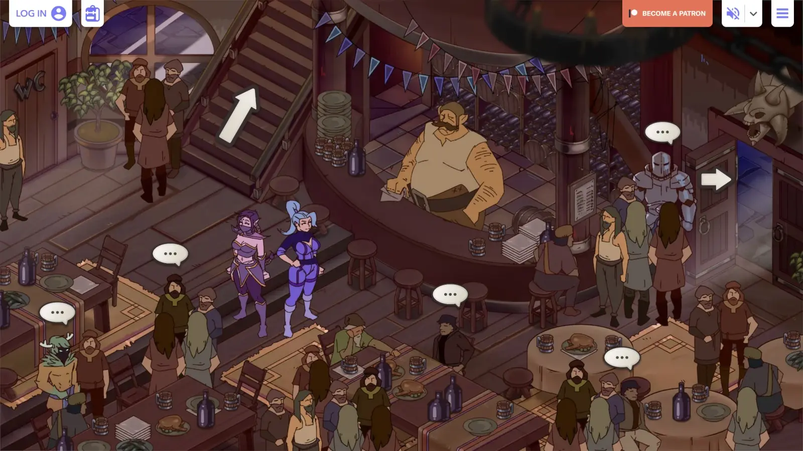 Luna in the Tavern gameplay screenshot 8 (Others adult game) by TitDang – free download