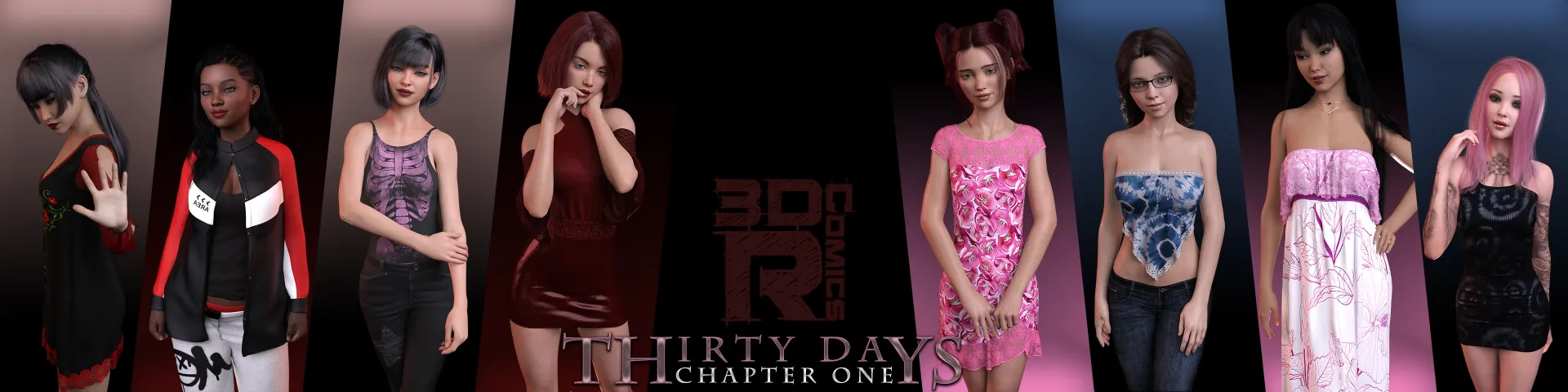 Thirty Days cover 0.10.8.3 HotFix – Ren'Py adult game by 3DRComics free download