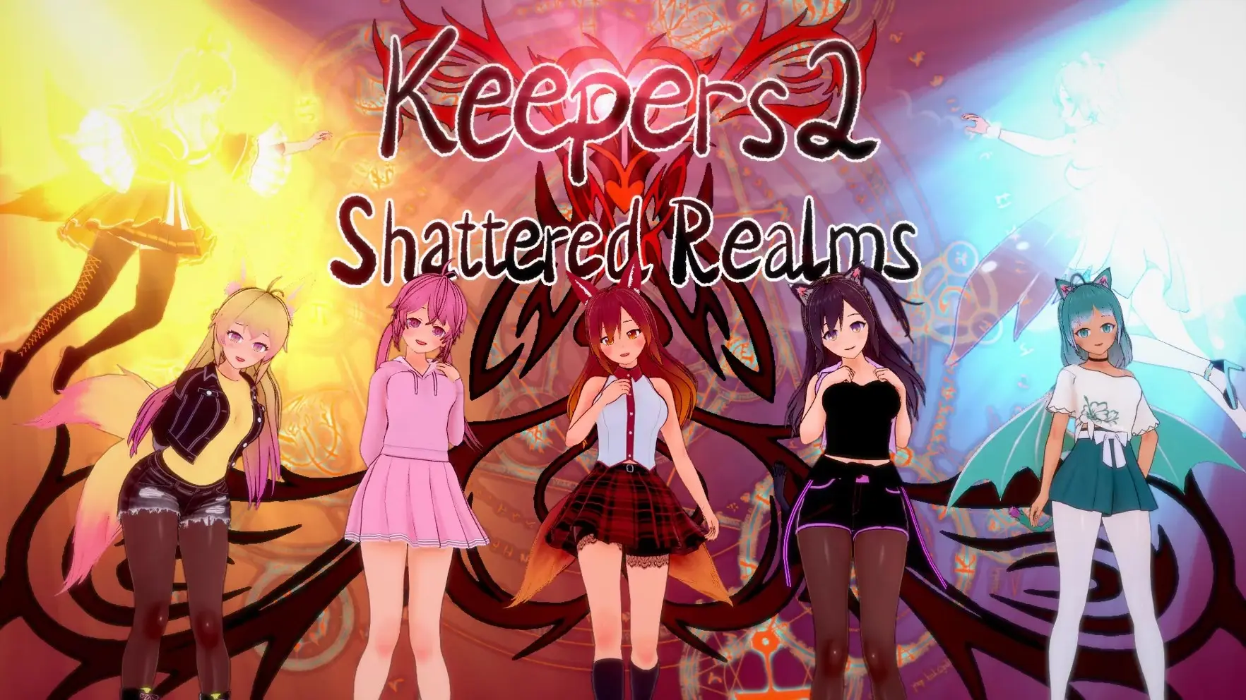 Keepers 2 : Shattered Realms cover 0.4.4 Ch.5 – Ren'Py adult game by Lumari free download