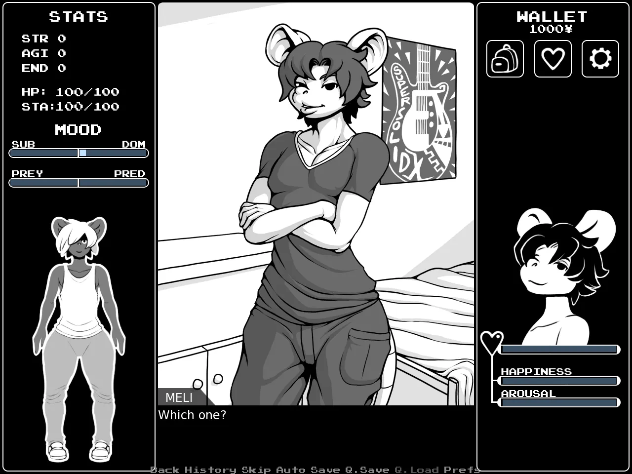 Deeper Club gameplay screenshot 9 (Ren'Py adult game) by kalnareff, Picarto – free download