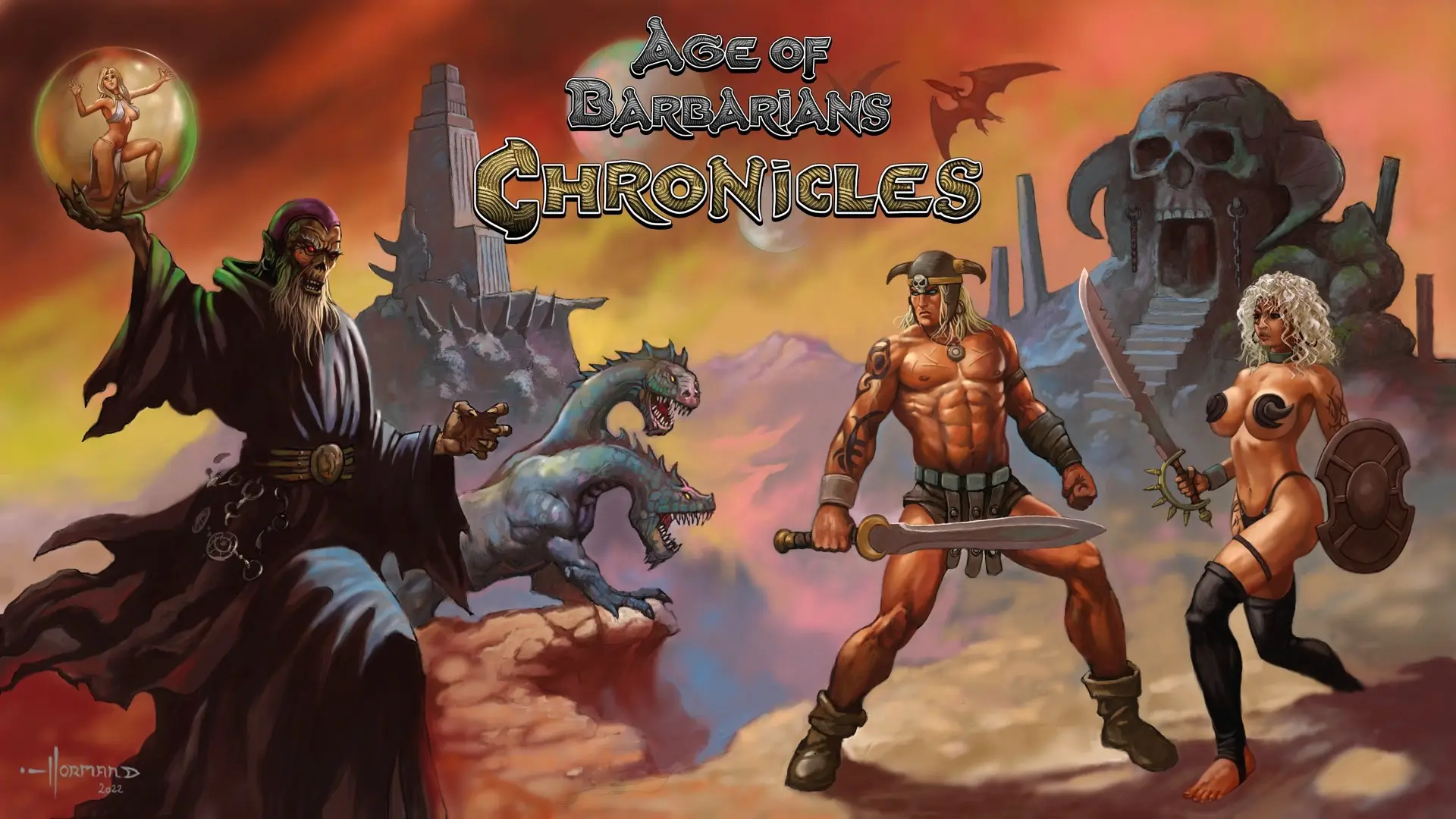 Age of Barbarians Chronicles cover 1.0.1.9 – Others adult game by Crian Soft free download
