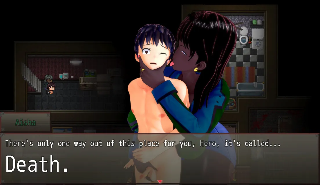 Escape from Misantria: South gameplay screenshot 13 (RPGM adult game) by Ariestra – free download