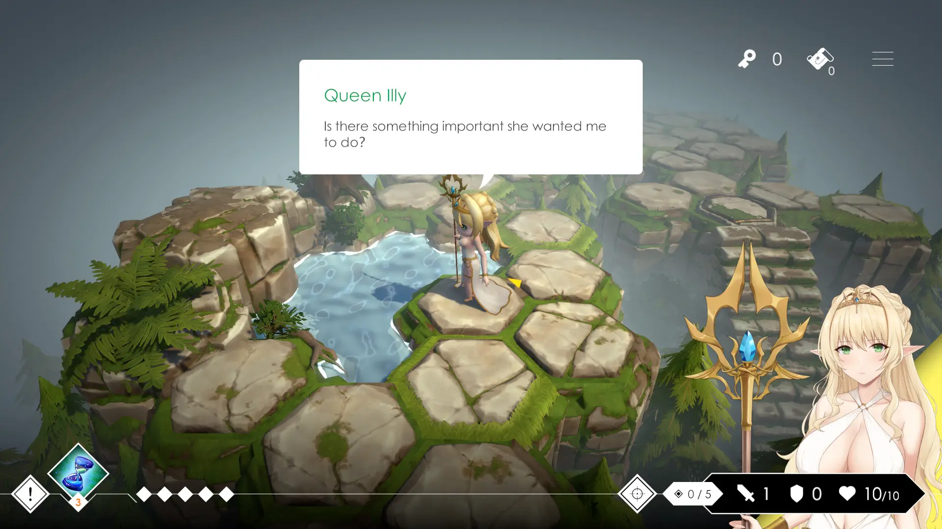 Loop Queen-Escape Dungeon 3 gameplay screenshot 6 (Unity adult game) by Hide Games – free download